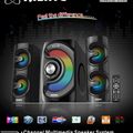 2.1 Channel Multimedia Speaker System with RGB Woofer view 1