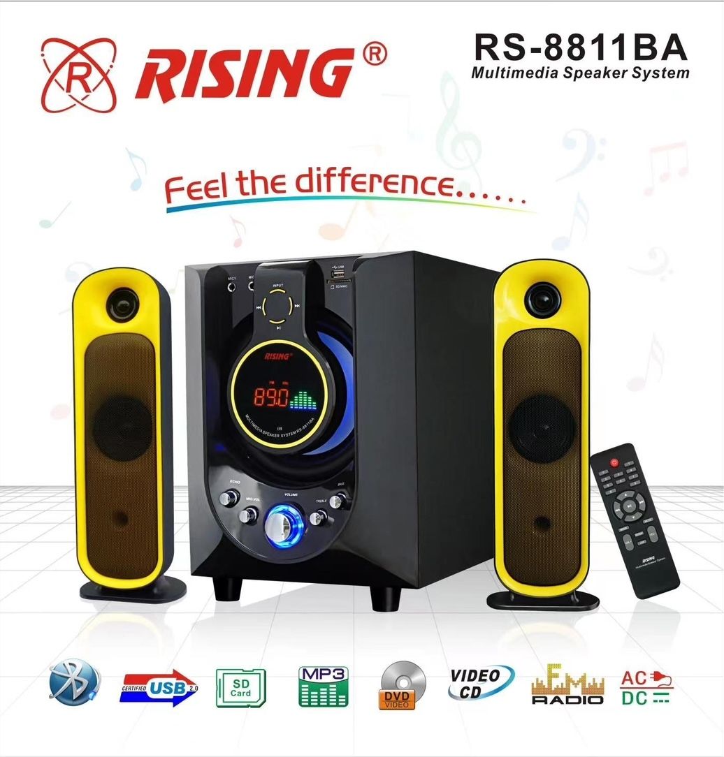 Multimedia Speaker System - 8" Subwoofer