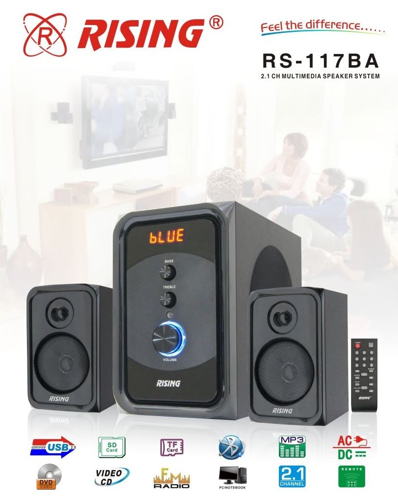 2.1 Channel Multimedia Speaker System - USB 2.0