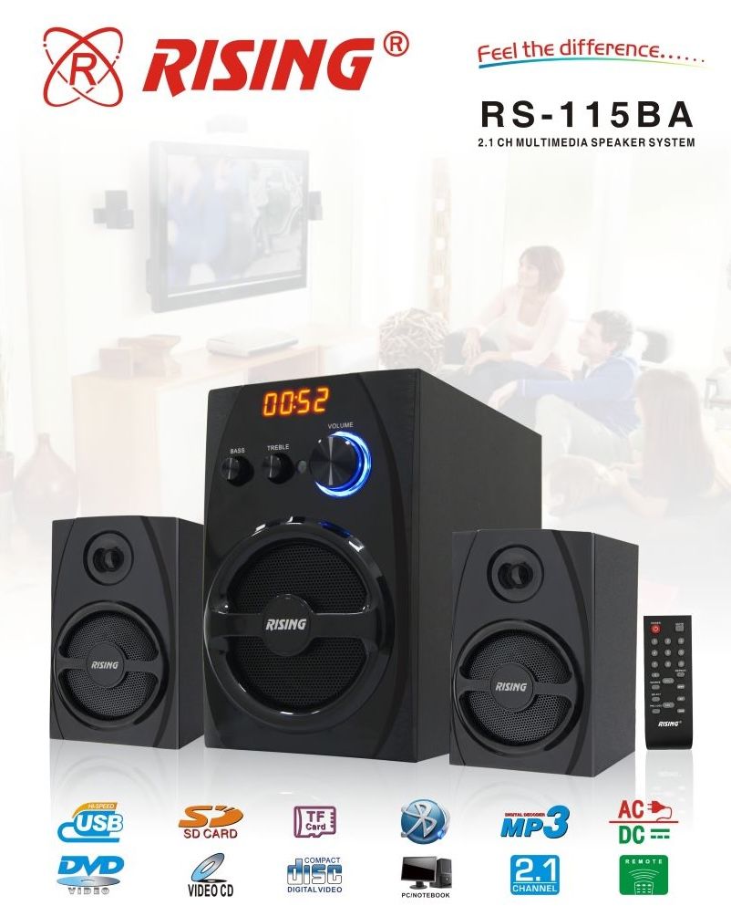 2.1 Channel Multimedia Speaker System - Hi-Speed USB