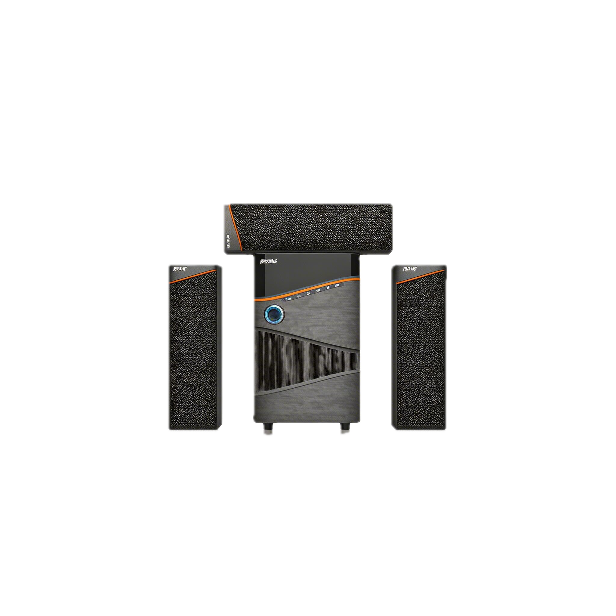 3.1 Channel Multimedia Speaker System - LED Display