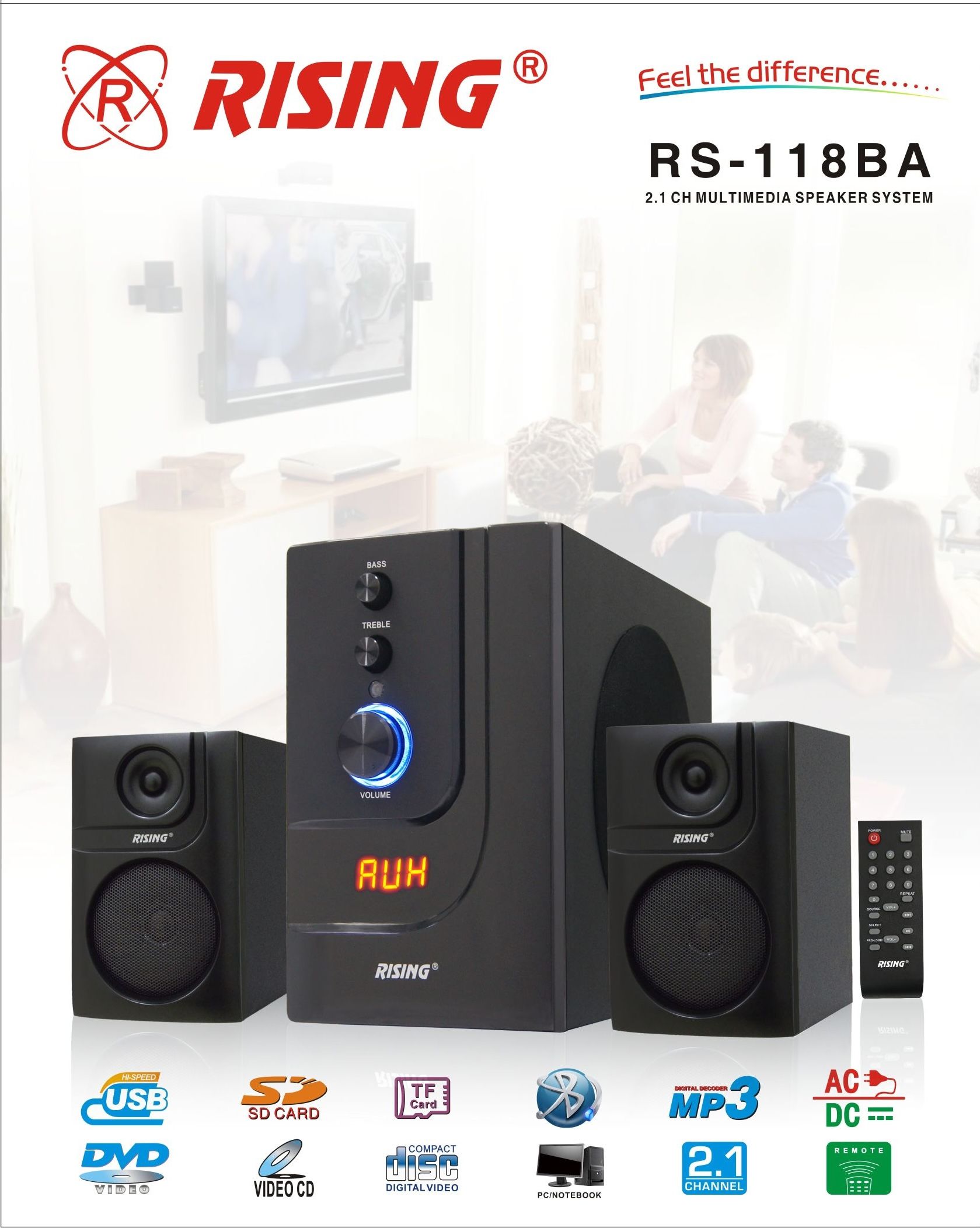 2.1 Channel Multimedia Speaker System