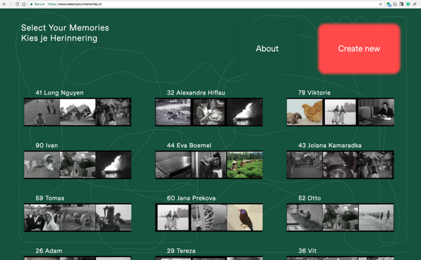 Select Your Memories