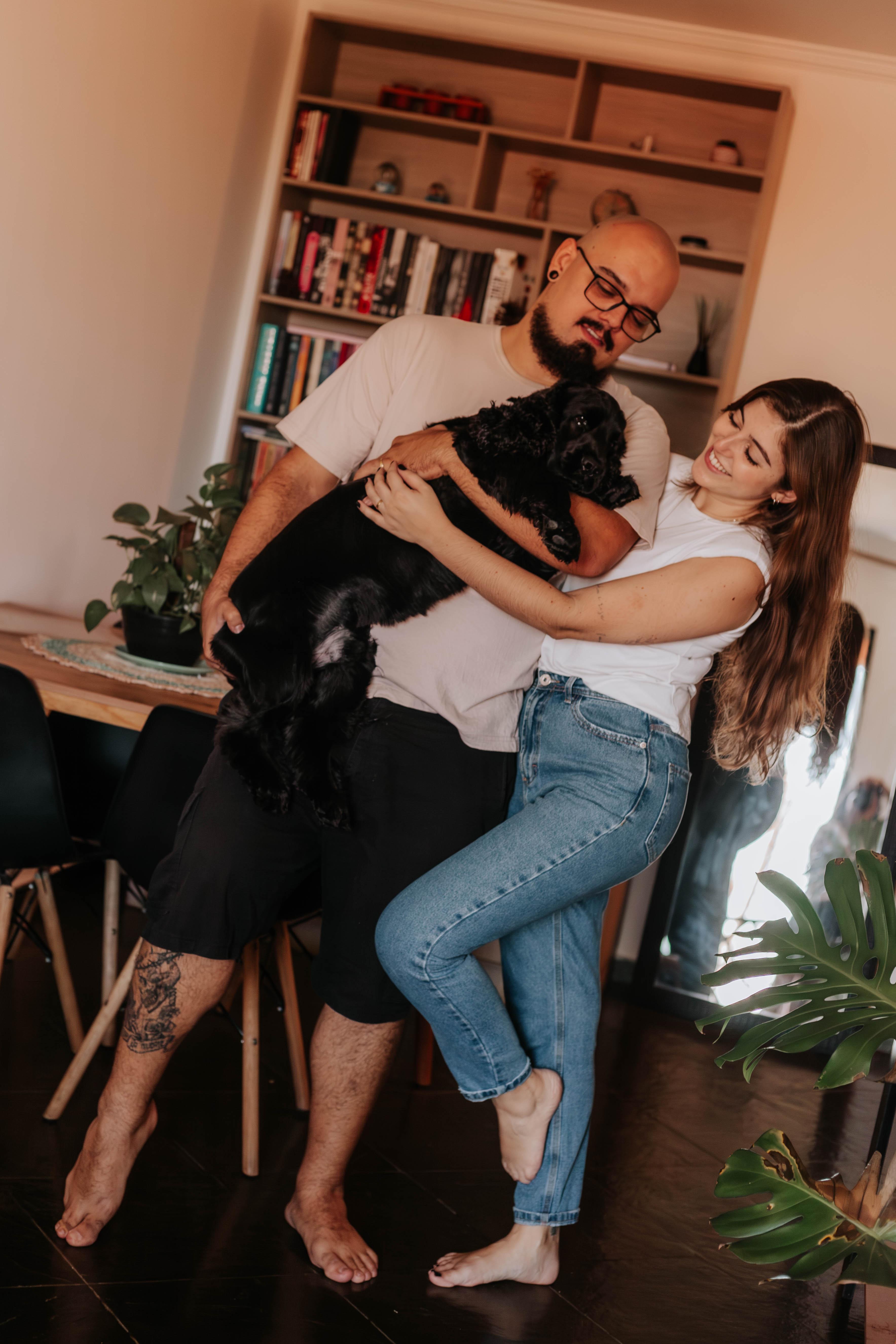 Giovana, Dinael e Cadú — ensaio de família em Piracicaba