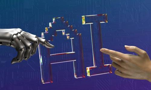 human and robot hands