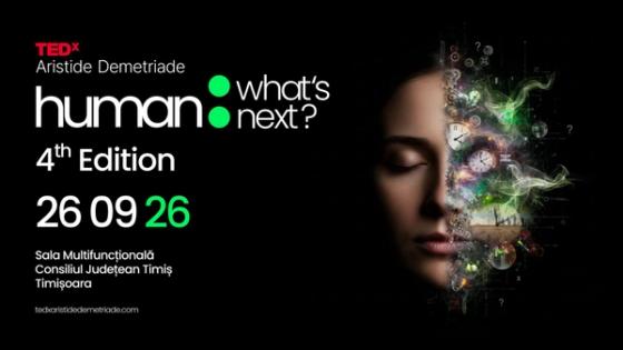 Banner eveniment TEDxAristideDemetriade. Human: What's next?