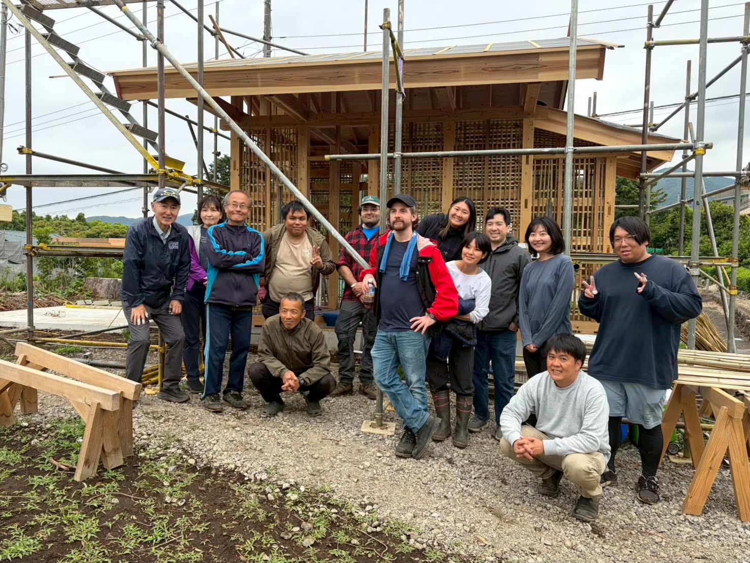 Community activity at Yugawara Yume Farm