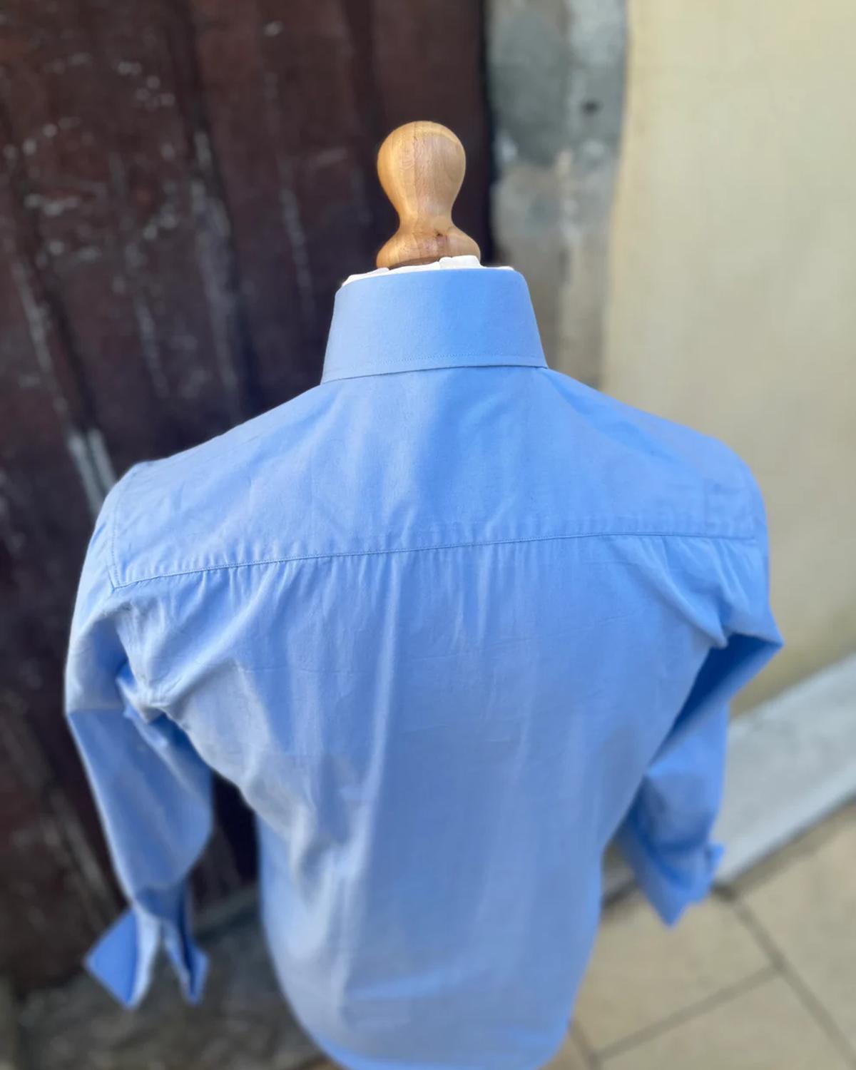 Prototype Nº02 — Chemise Extra Spearpoint Bleue