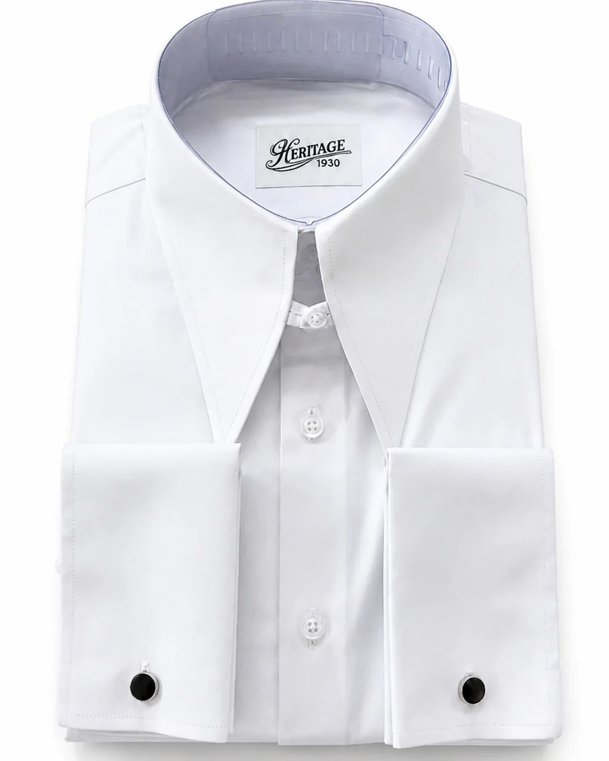 Chemise Col Spear Point Blanche