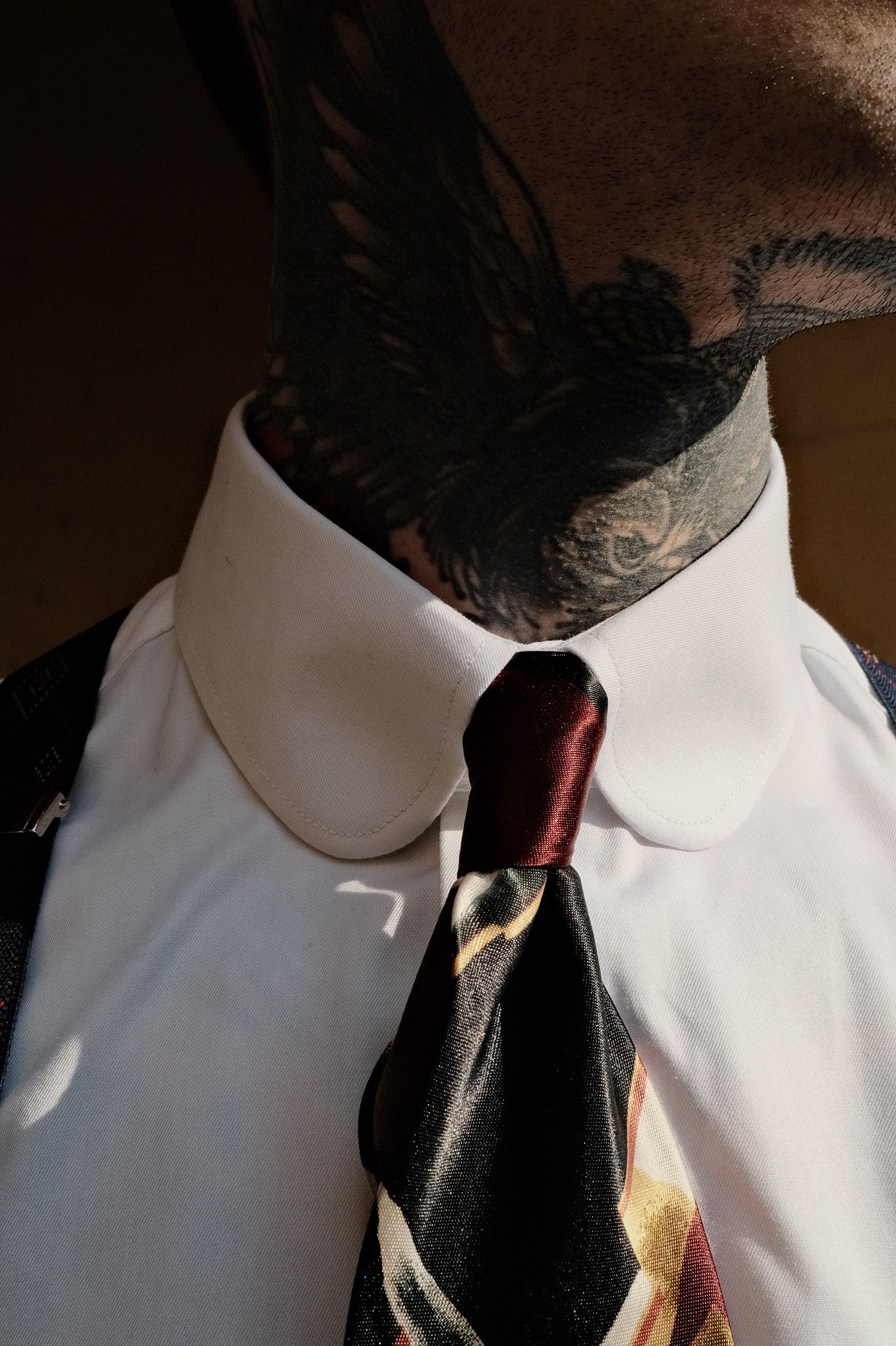 Chemise Col Club Blanc