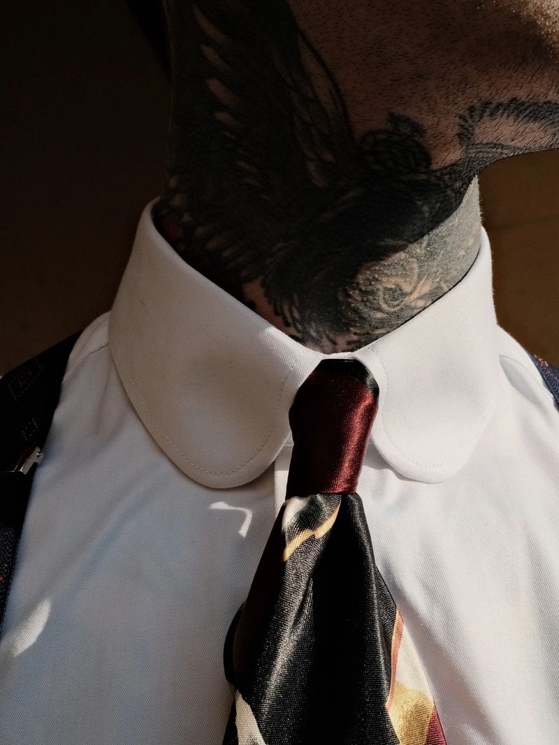 Chemise Col Club Blanc