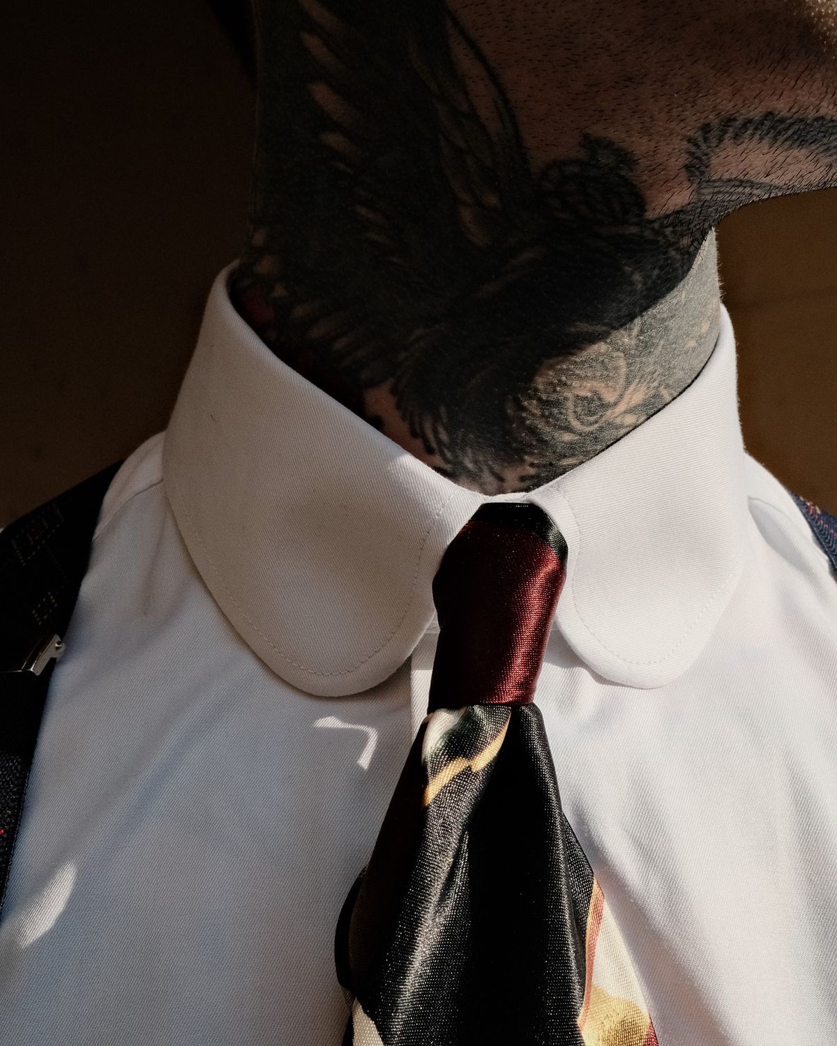 Chemise Col Club Blanc