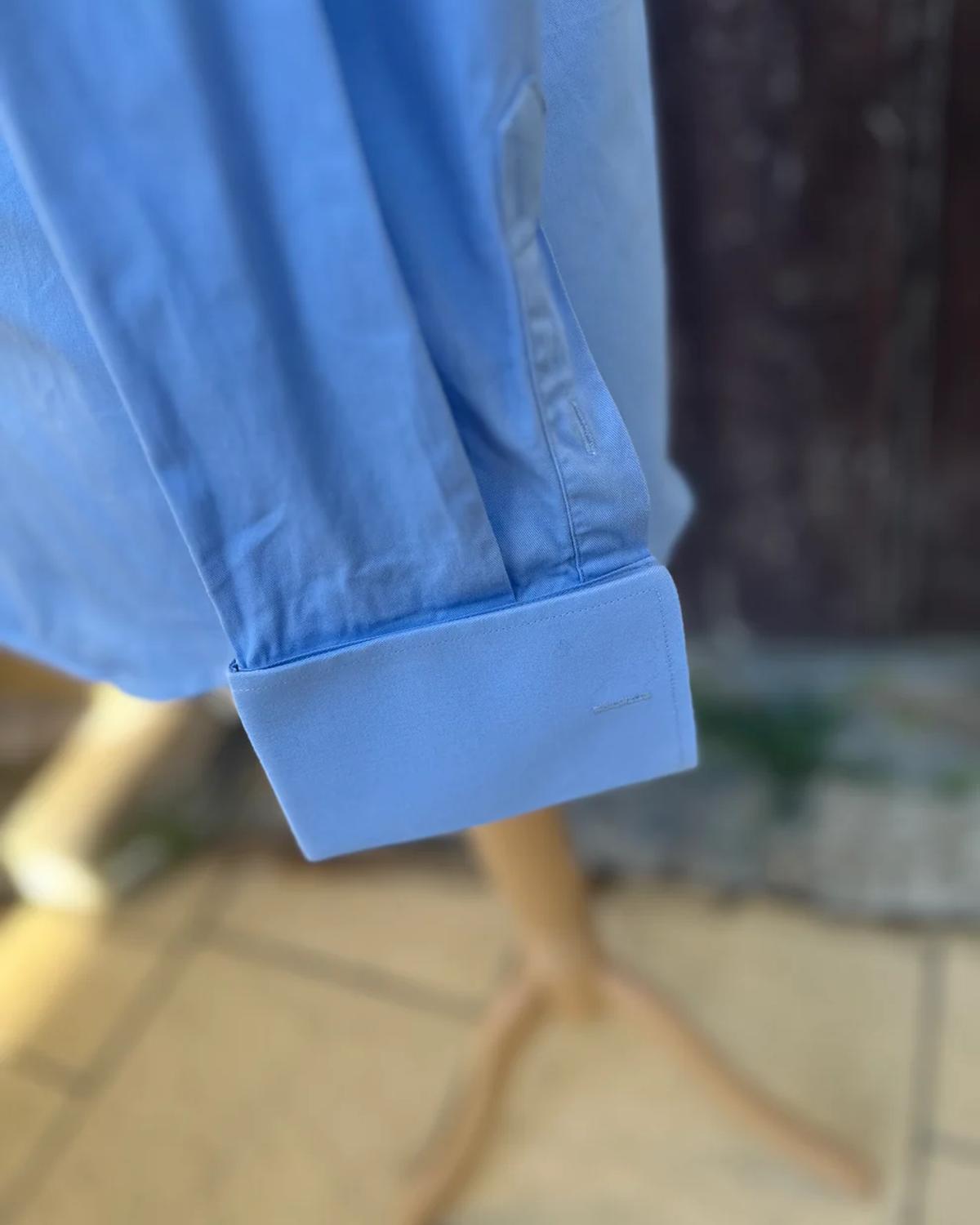 Prototype Nº02 — Chemise Extra Spearpoint Bleue