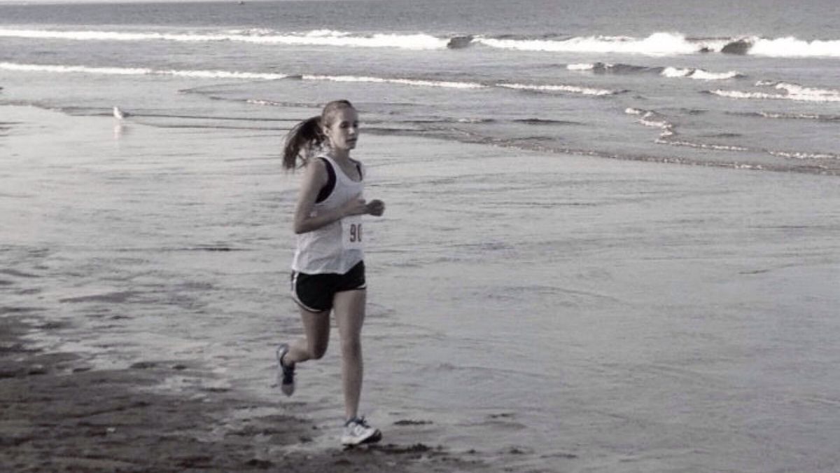 Post 5K trail race happiness