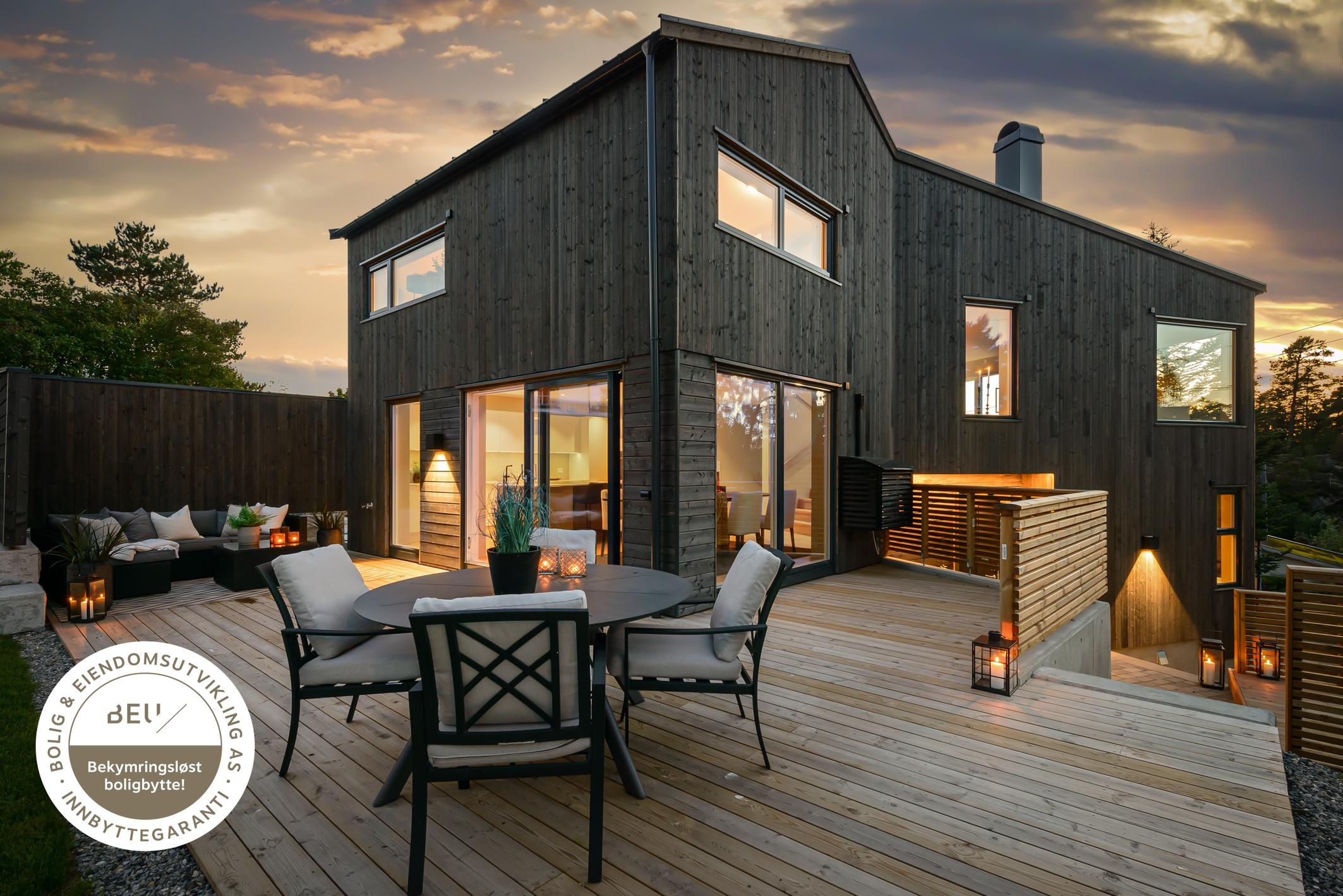 Velkommen til en fantastisk bolig med stor og barnevennlig hage