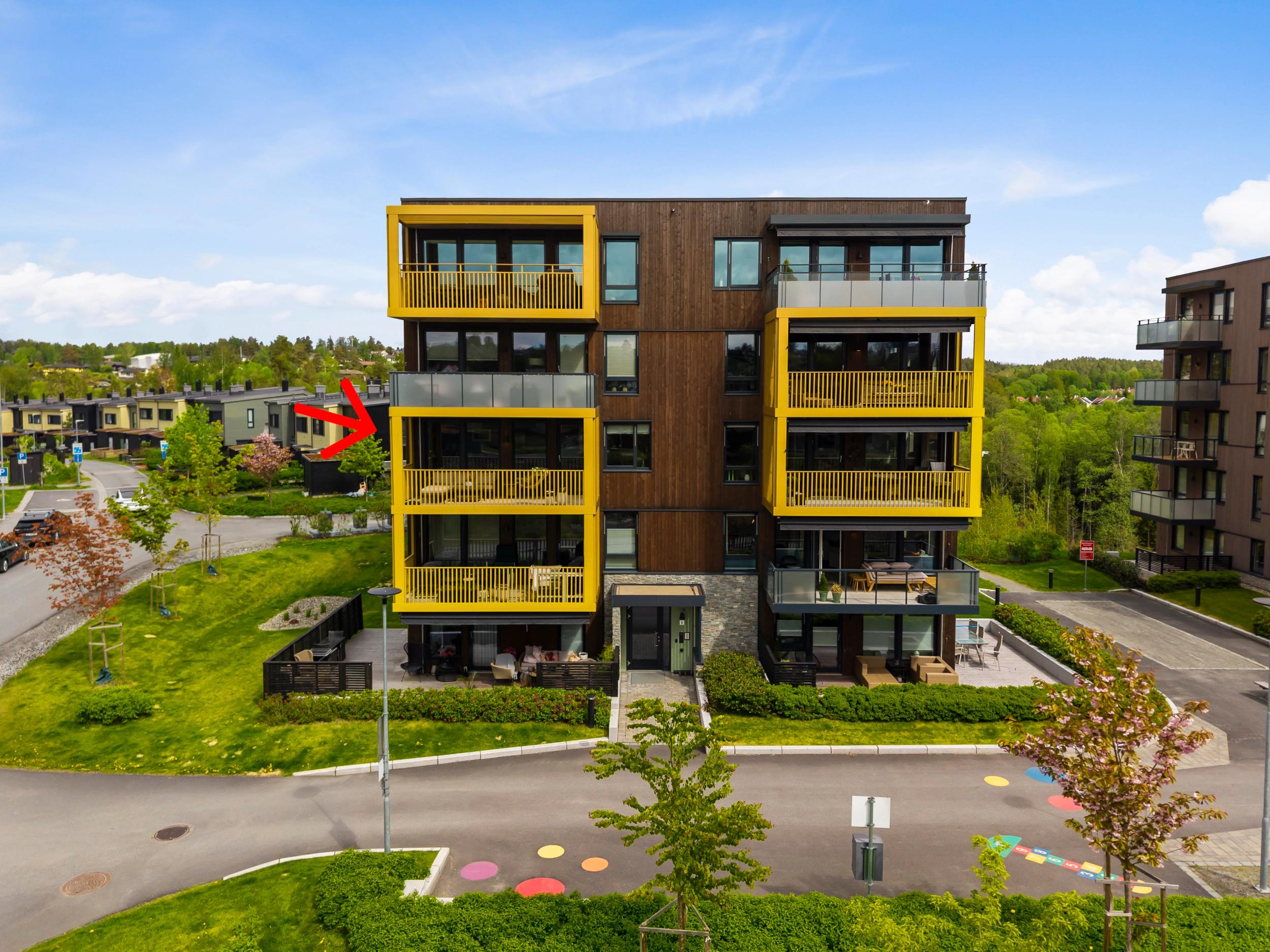 Velkommen til hyggelige Tretoppen Boligsameie