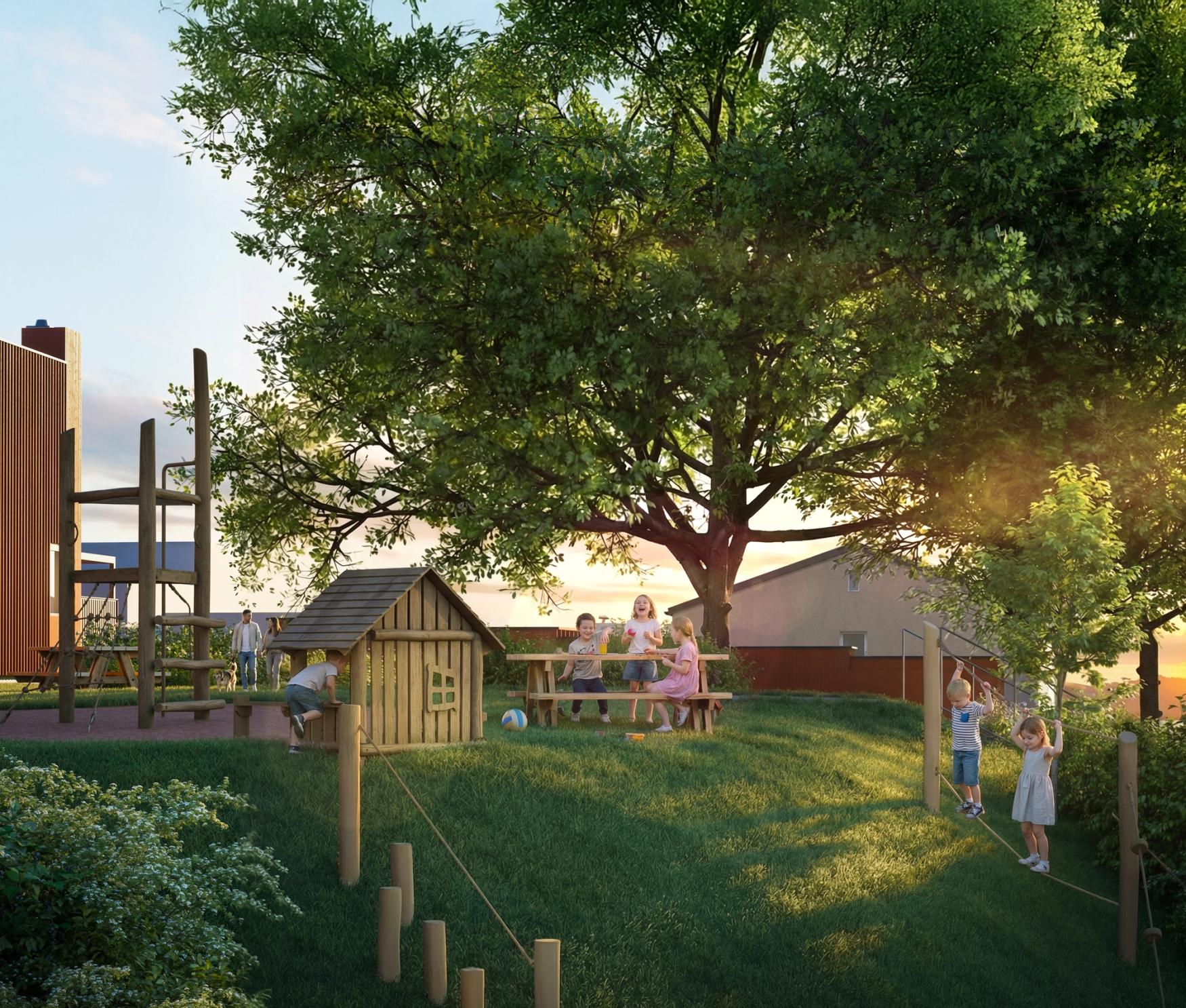 3D-bilde av Via Vestby