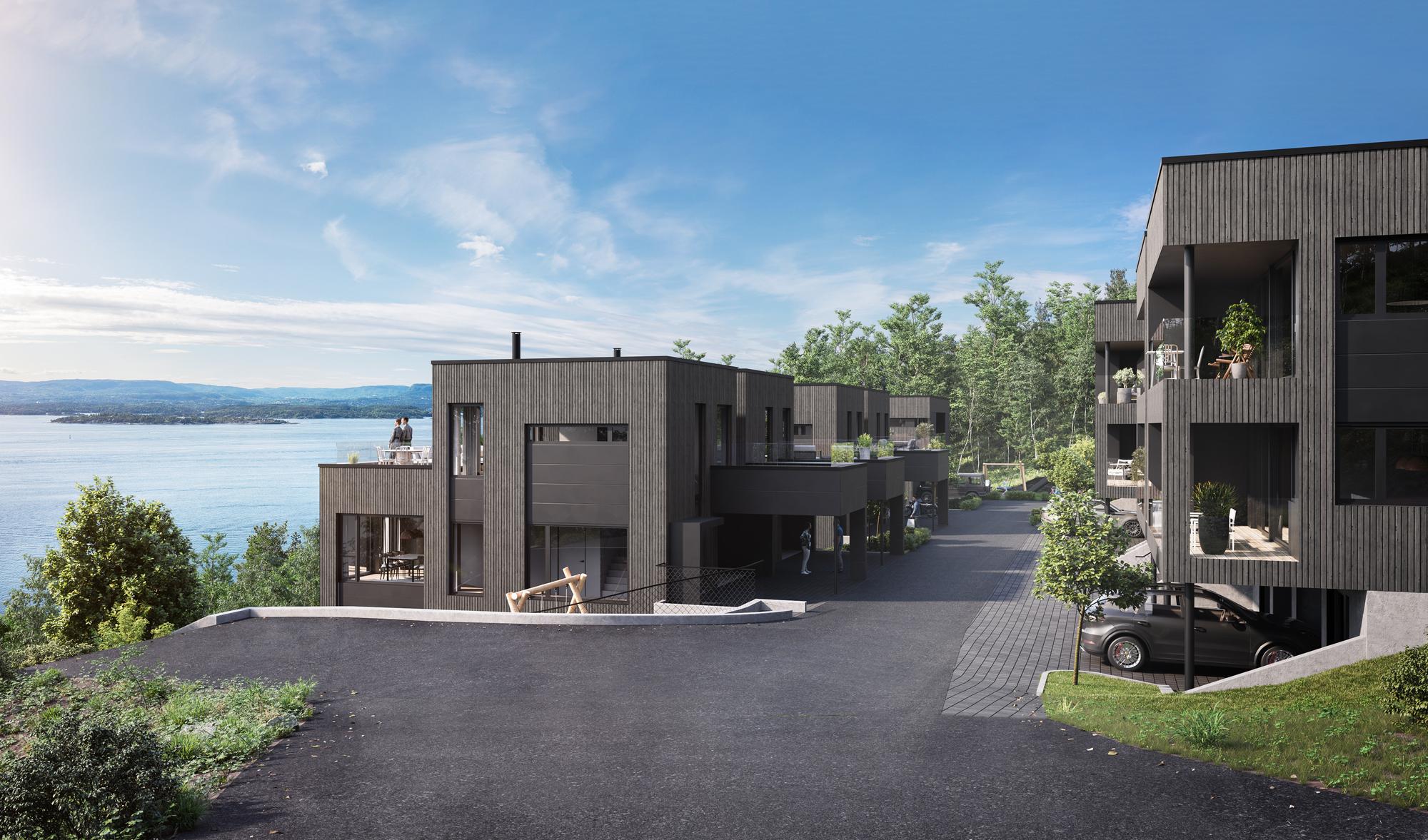 3D illustrasjon av prosjektet.