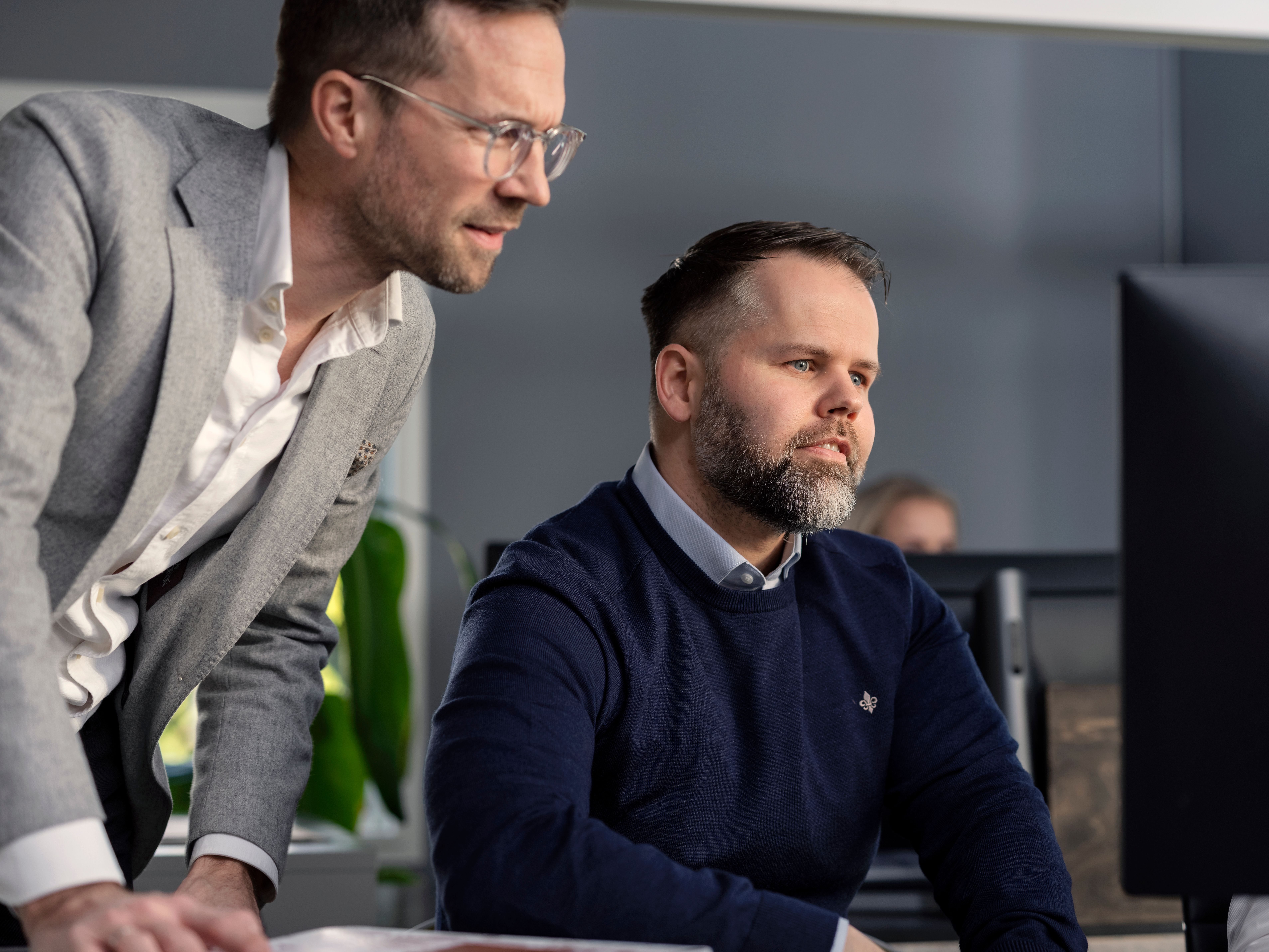 To meglere prater. Foto. 