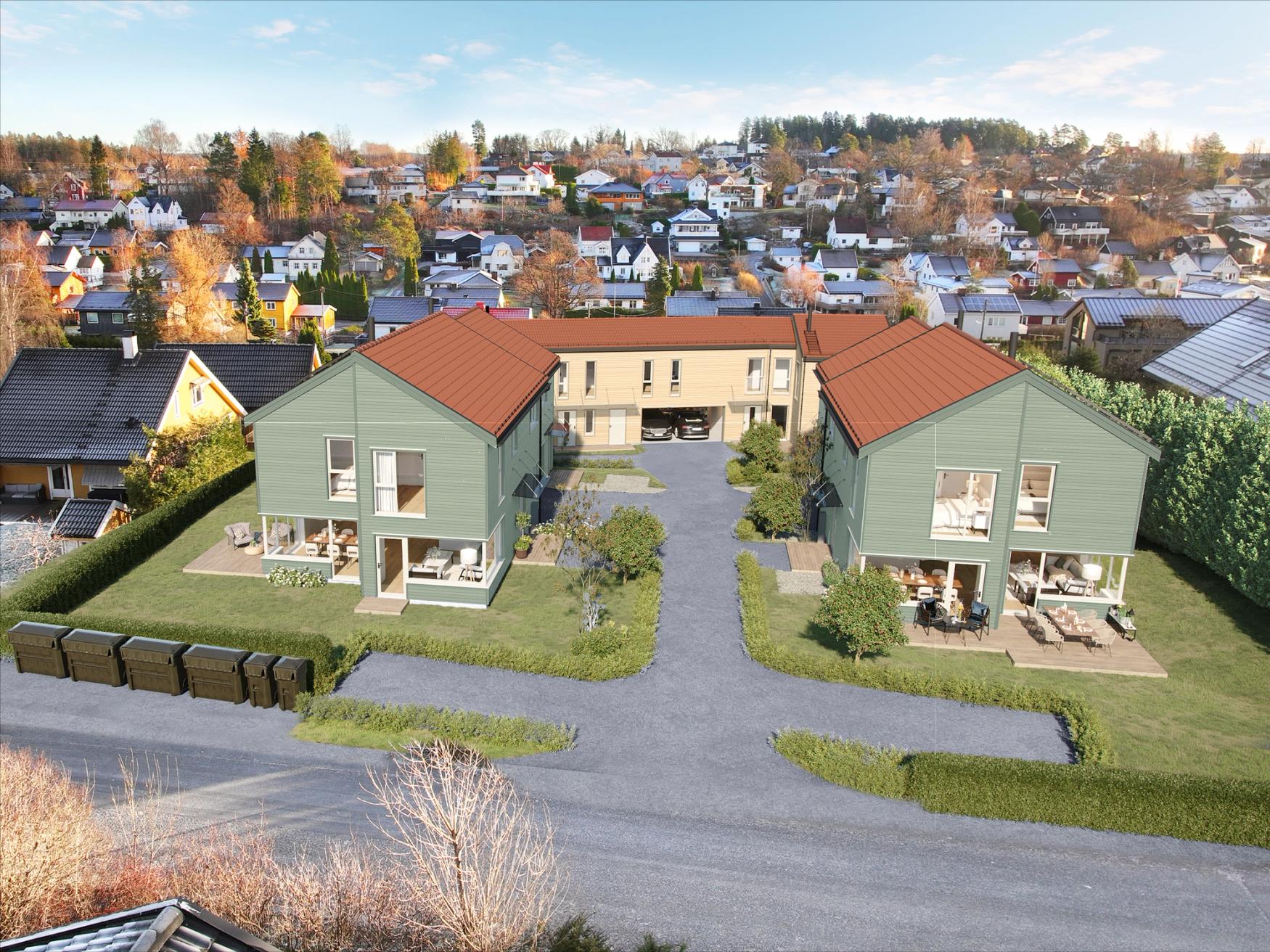 3D-generert bilde av Gamle Åsvei 8