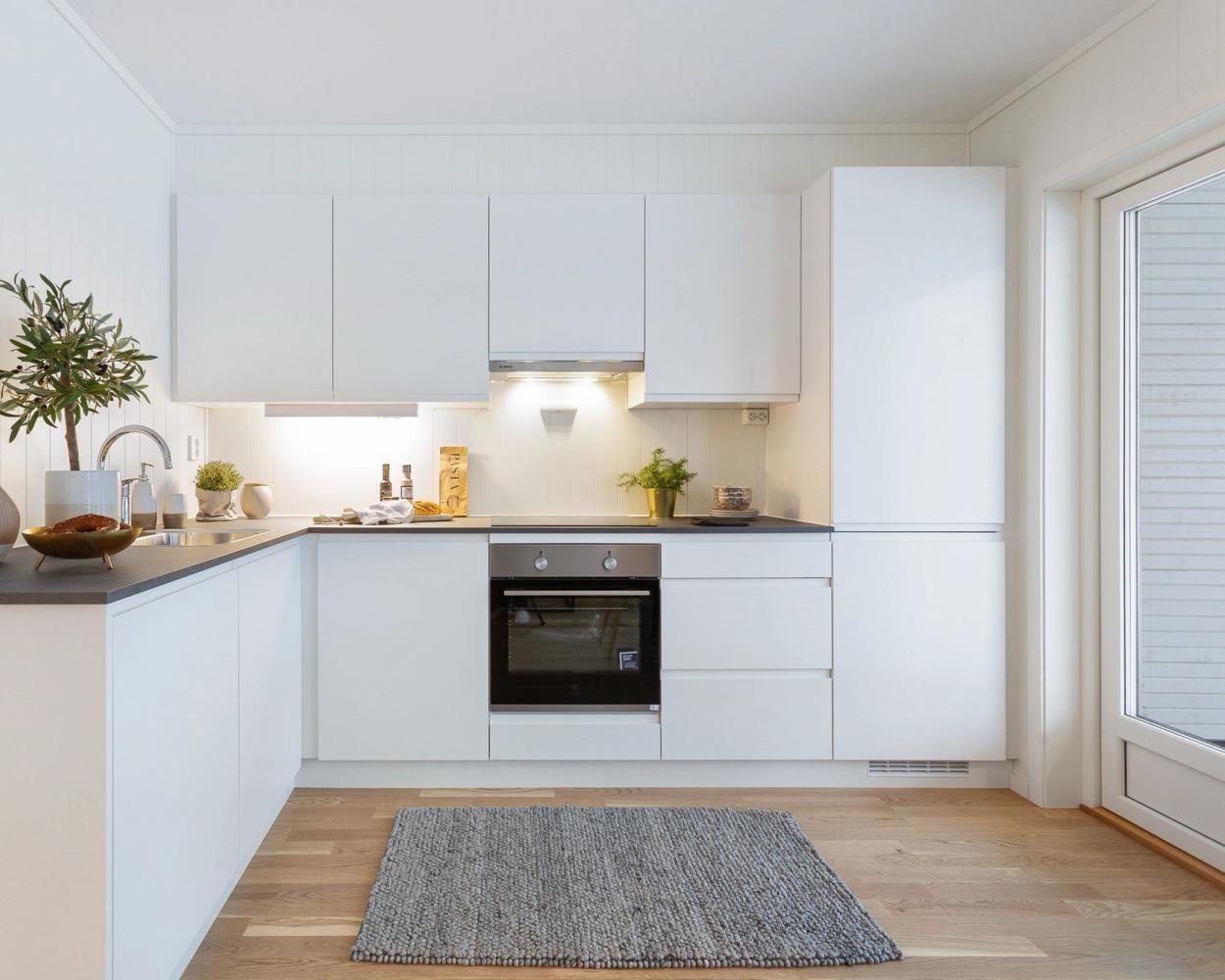 Illustrasjonsbilde av tidligere bygget leilighet - tilsvarende leilighet 1 og 2.