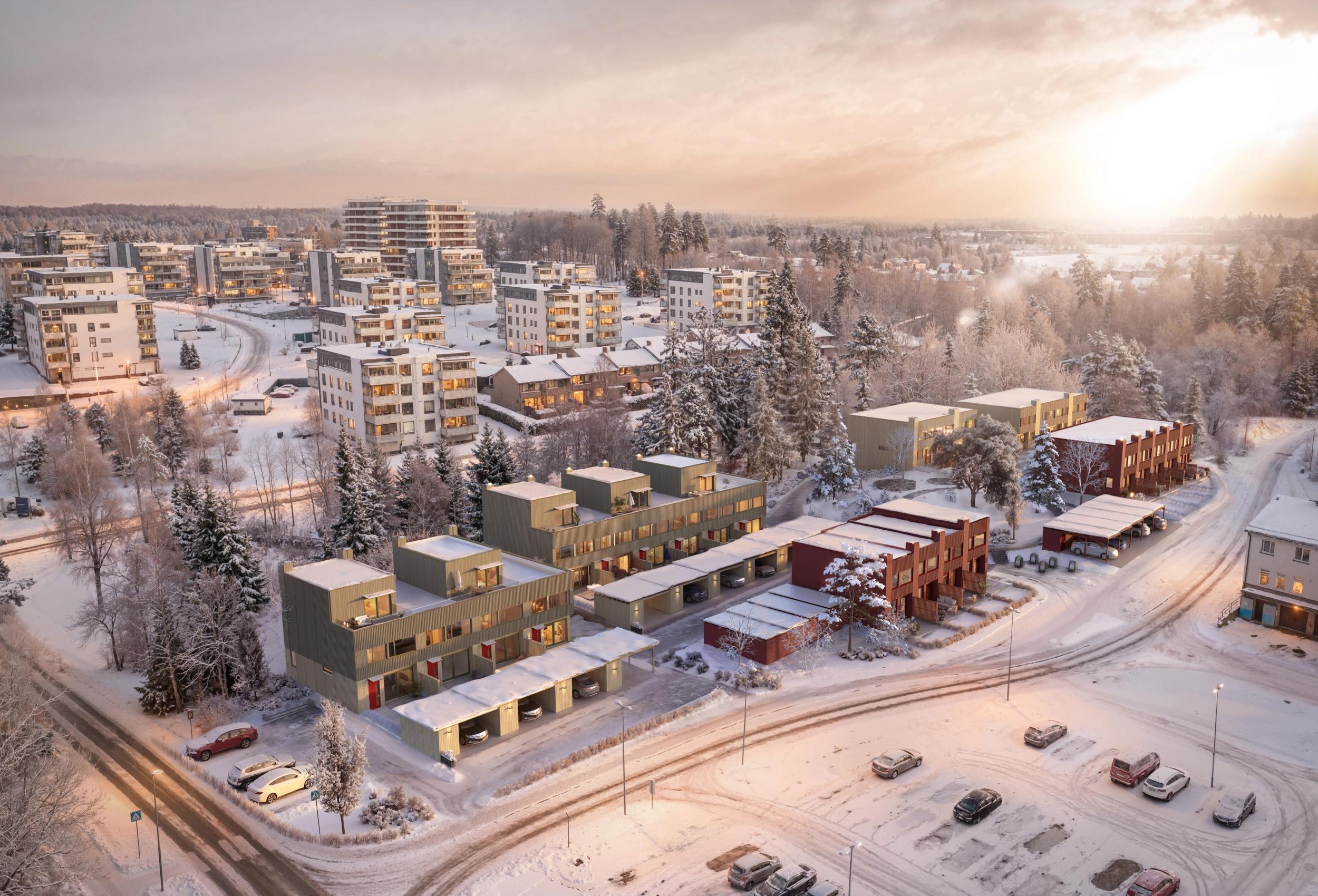 3D-bilde av Via Vestby