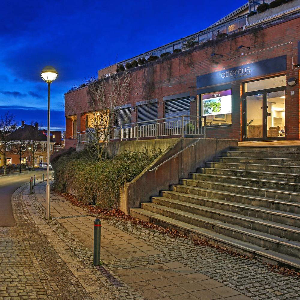 Attentus sitt kontor på Kolbotn. Bilde.