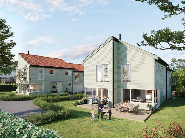 3D-generert bilde av Gamle Åsvei 8