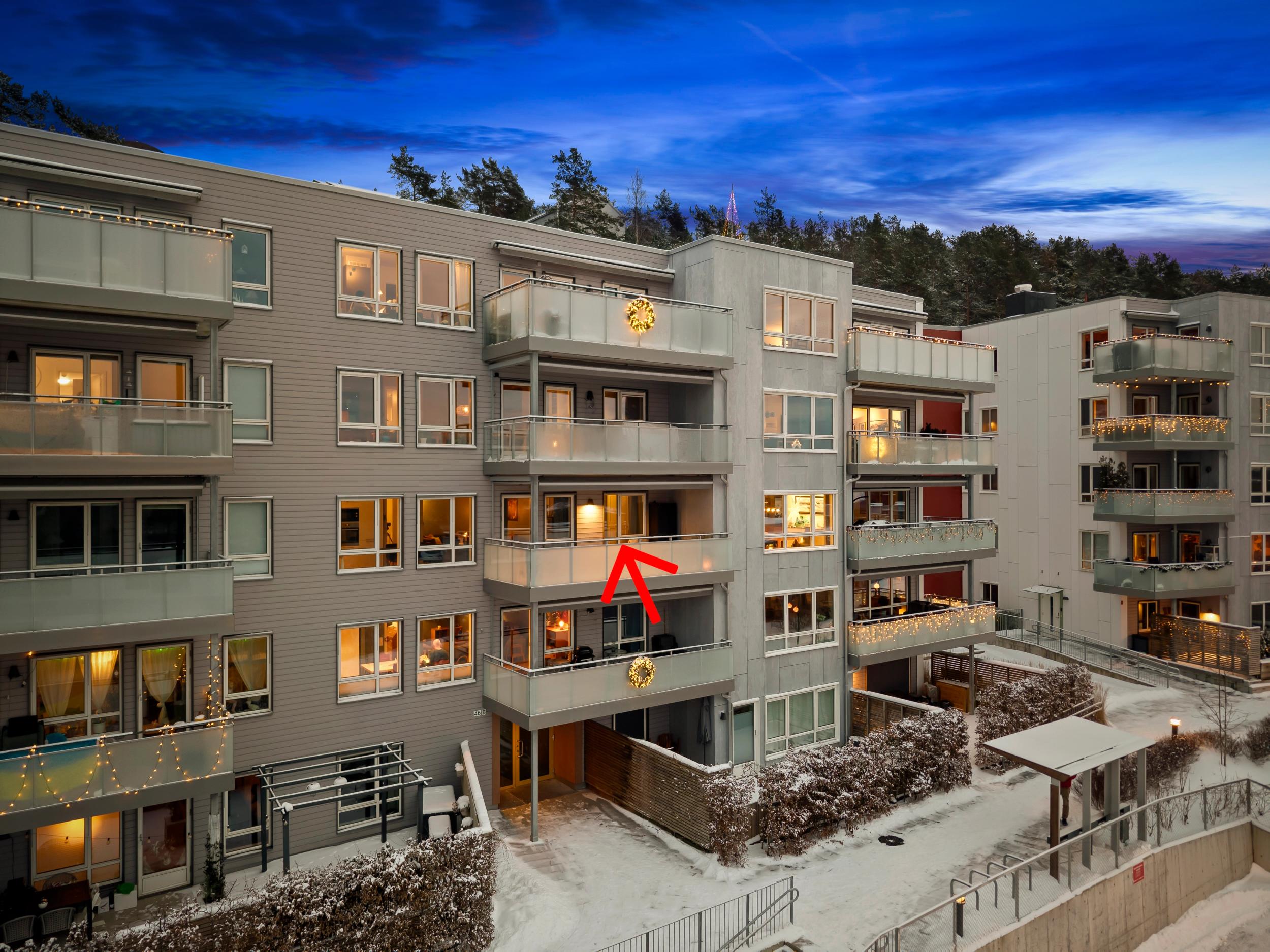 Velkommen til 3. etasje i Liakollveien 46 B