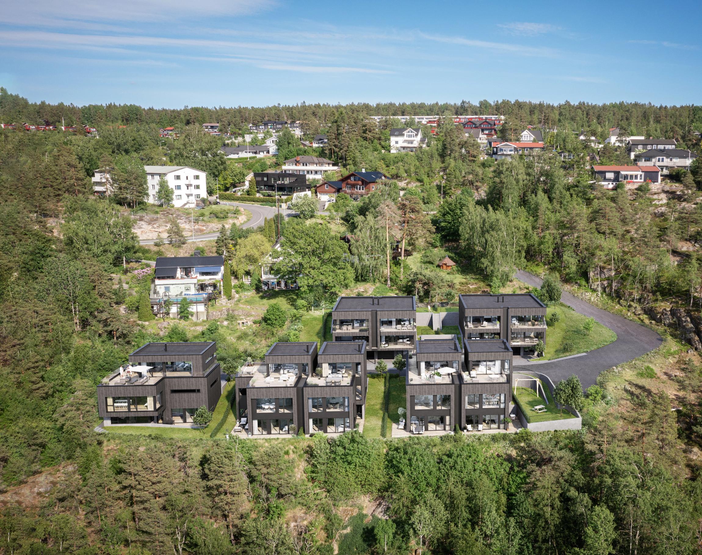 3D illustrasjon av prosjektet.