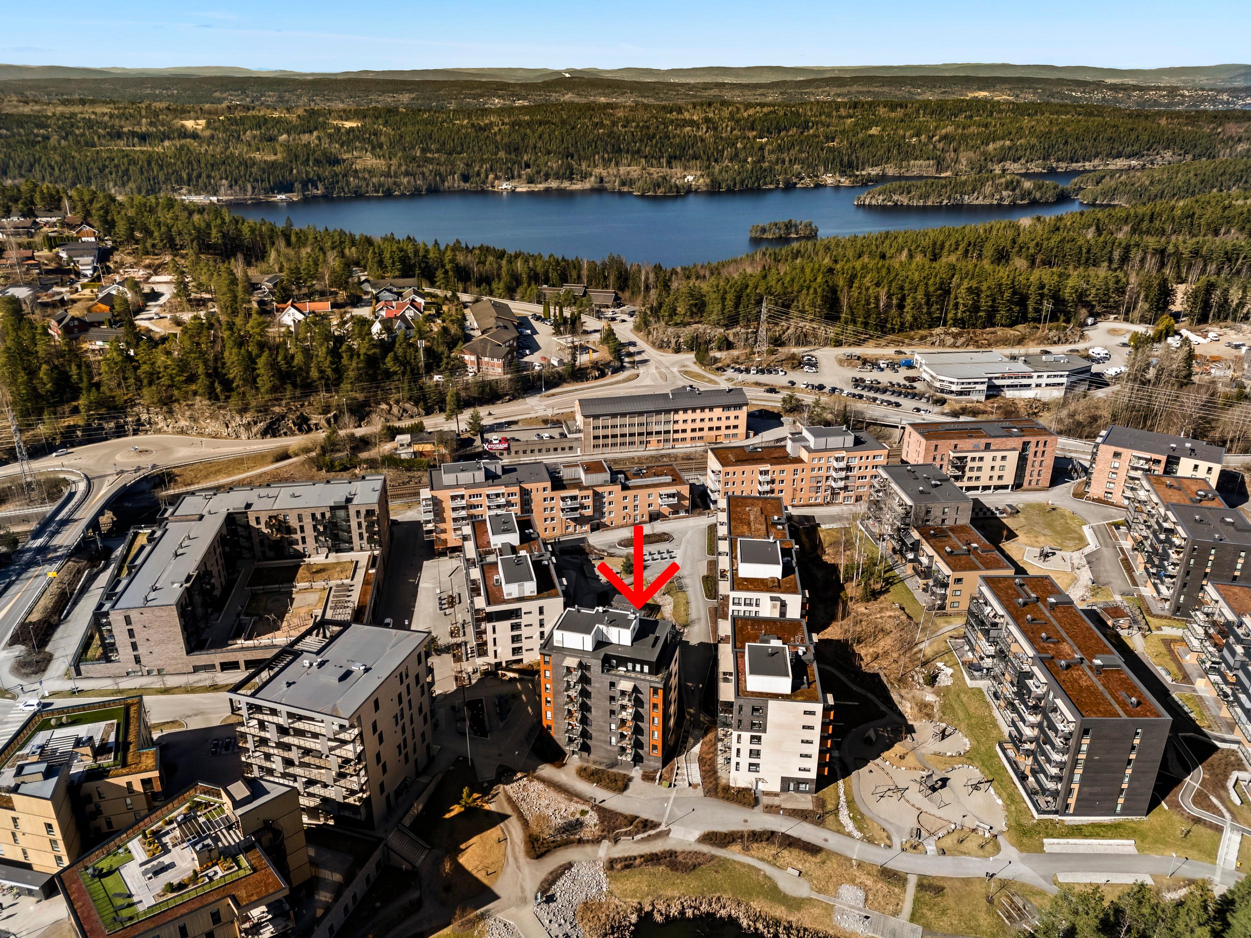 Velkommen til endeleilighet i 4 etasje i Trelastveien 14 - Myrvoll Torg sameie på Myrvoll Stasjon