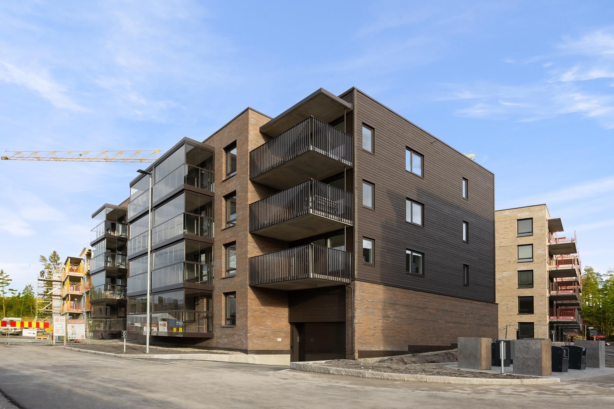 Velkommen til Trelastveien 36. Leiligheten ligger i 3.etasje