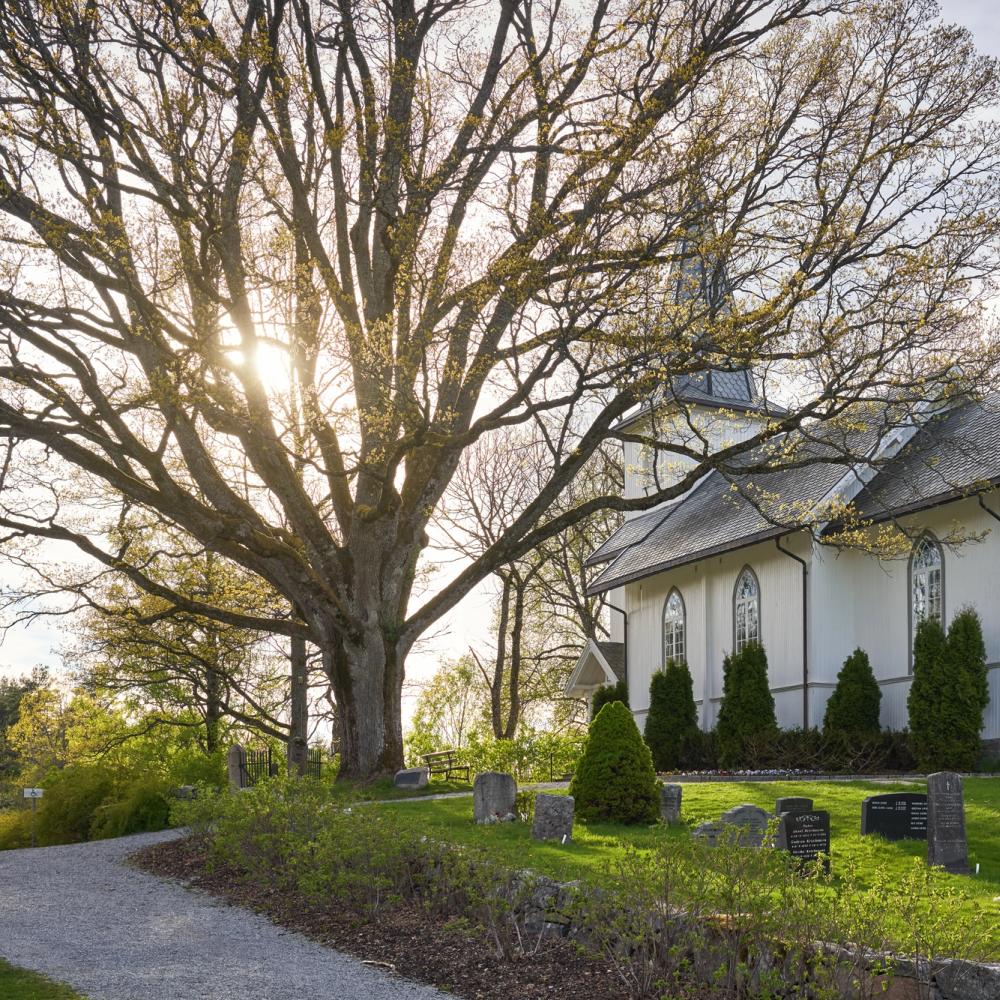 Oppegård kirke. Foto.