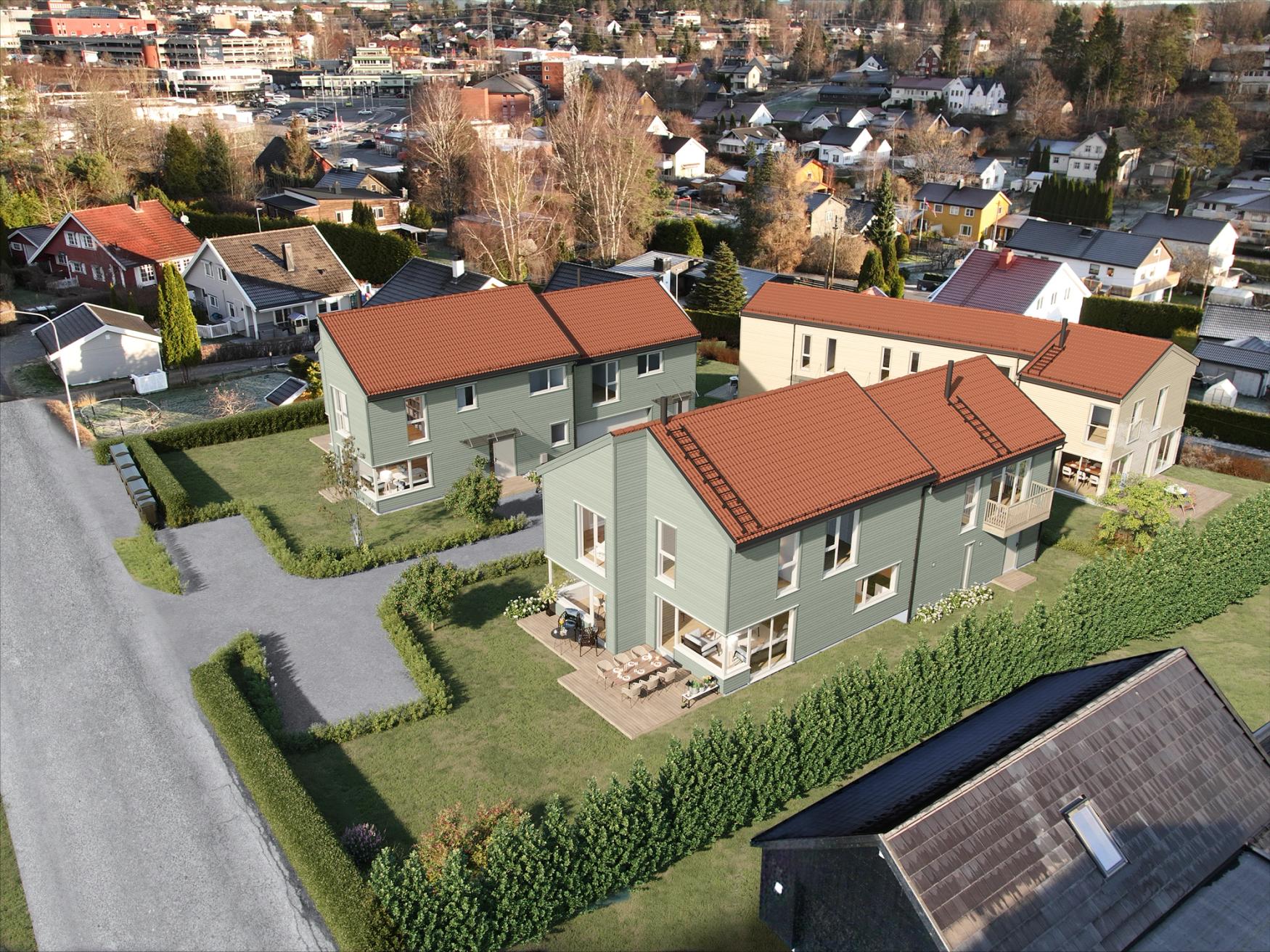 3D-generert bilde av Gamle Åsvei 8