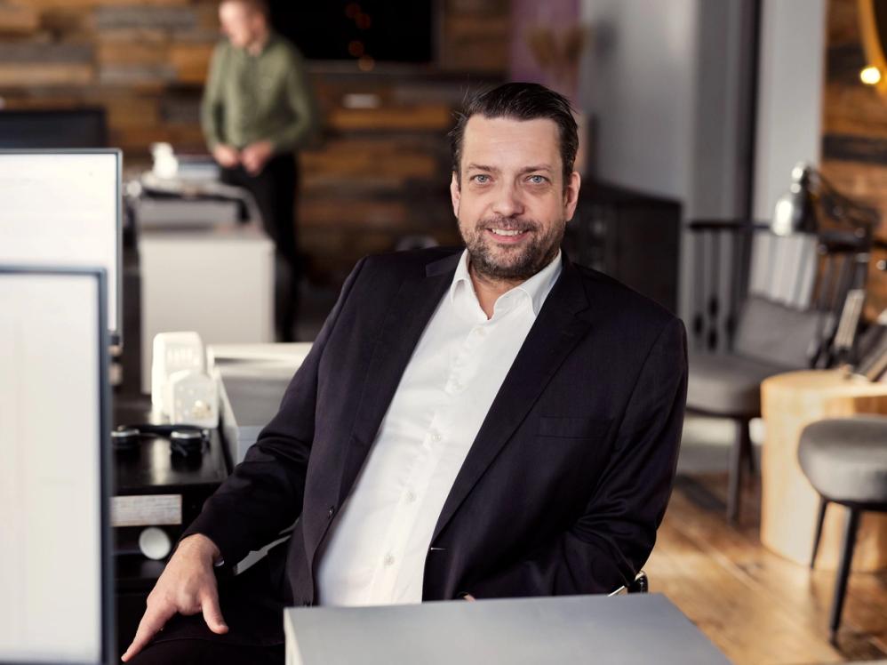 Bjørn Vidar Lazar Braathen, eiendomsmegler, fagansvarlig og partner i Attentus Eiendomsmegling. Foto.