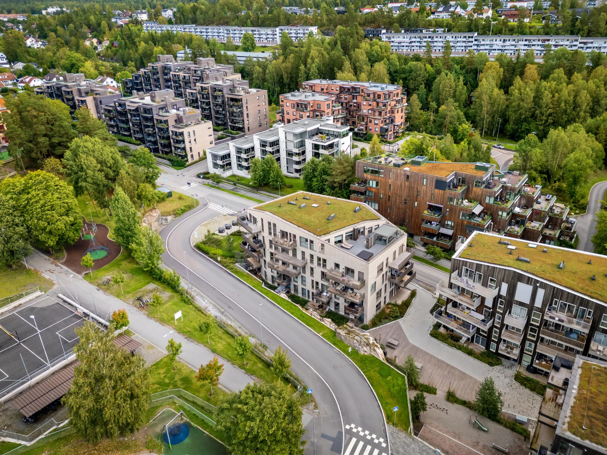 Kun kort gange til Kolbotn stasjon og Kolbotn Torg