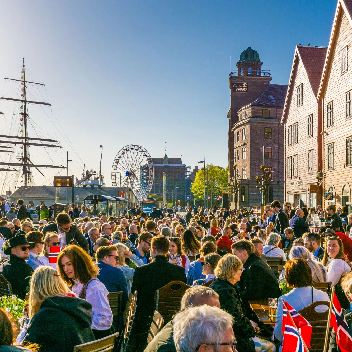 National day in Bergen -17.May in Norway