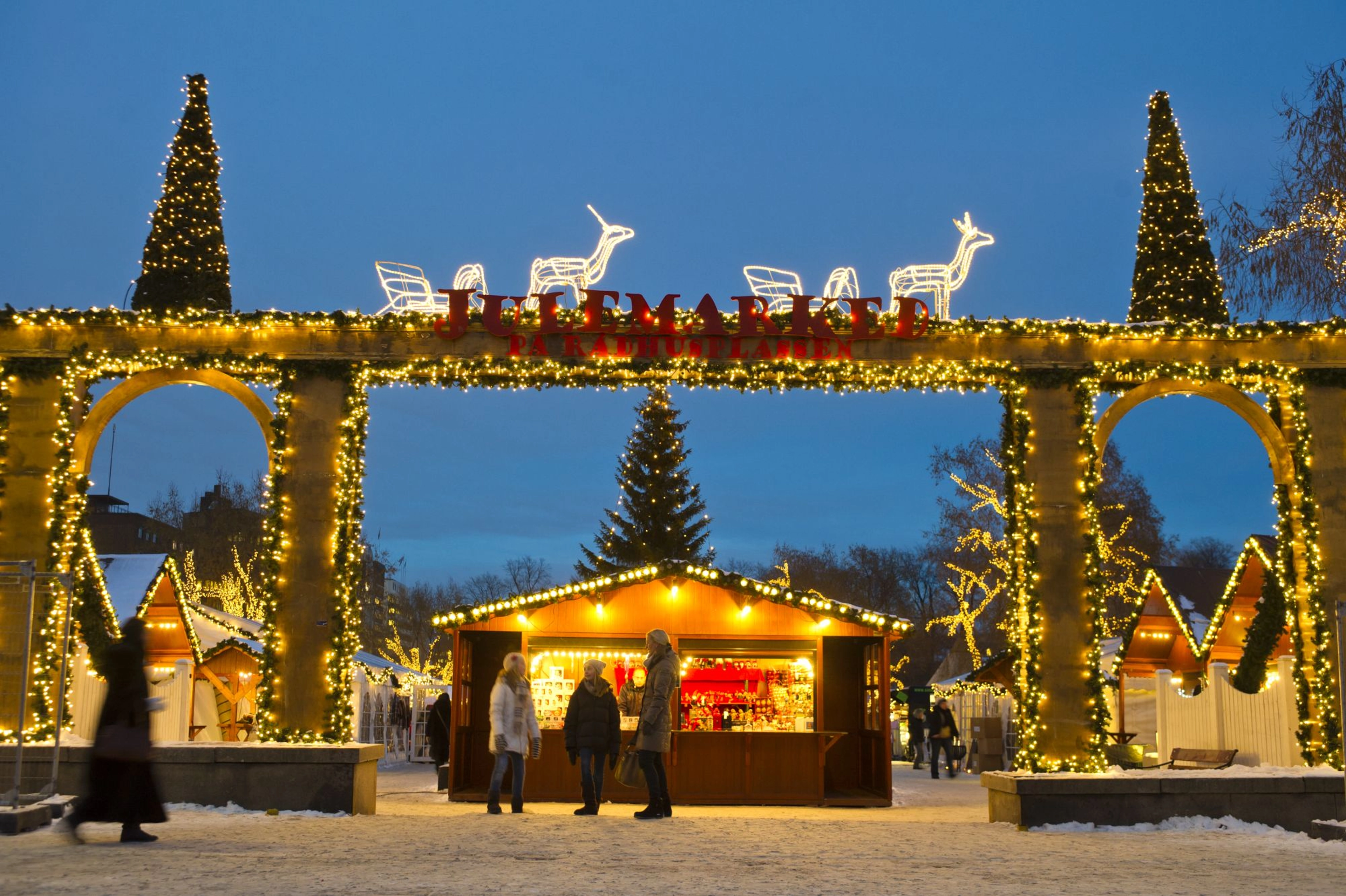 Christmas market - Oslo, Norway