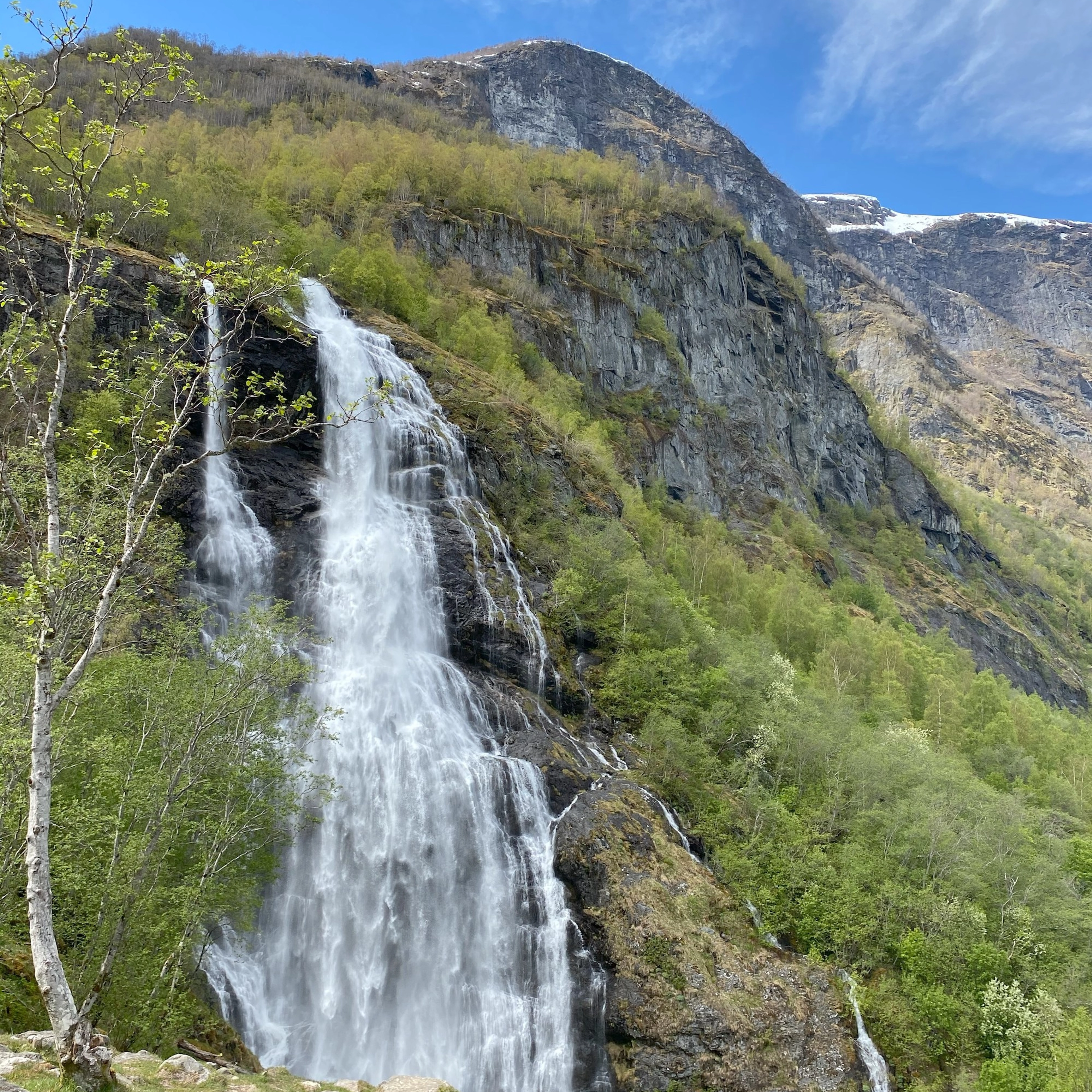 Brekkefossen -Wasserfall- und Kulturtour in Flåm, Norwegen