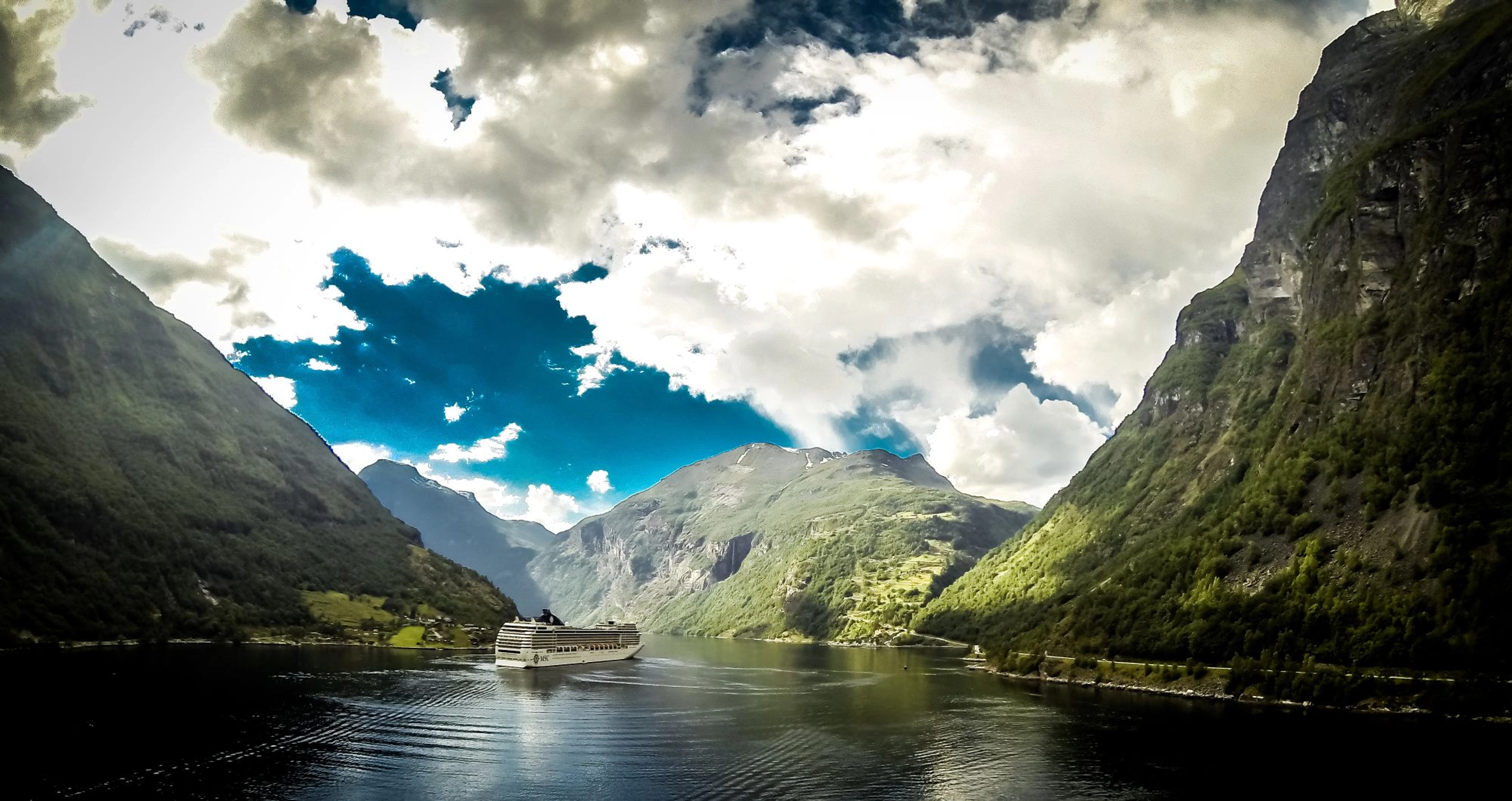 The Geirangerfjord , Norway