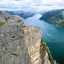 On top of the Pulpit Rock - Lysefjord in a nutshell, Stavanger,  Norway