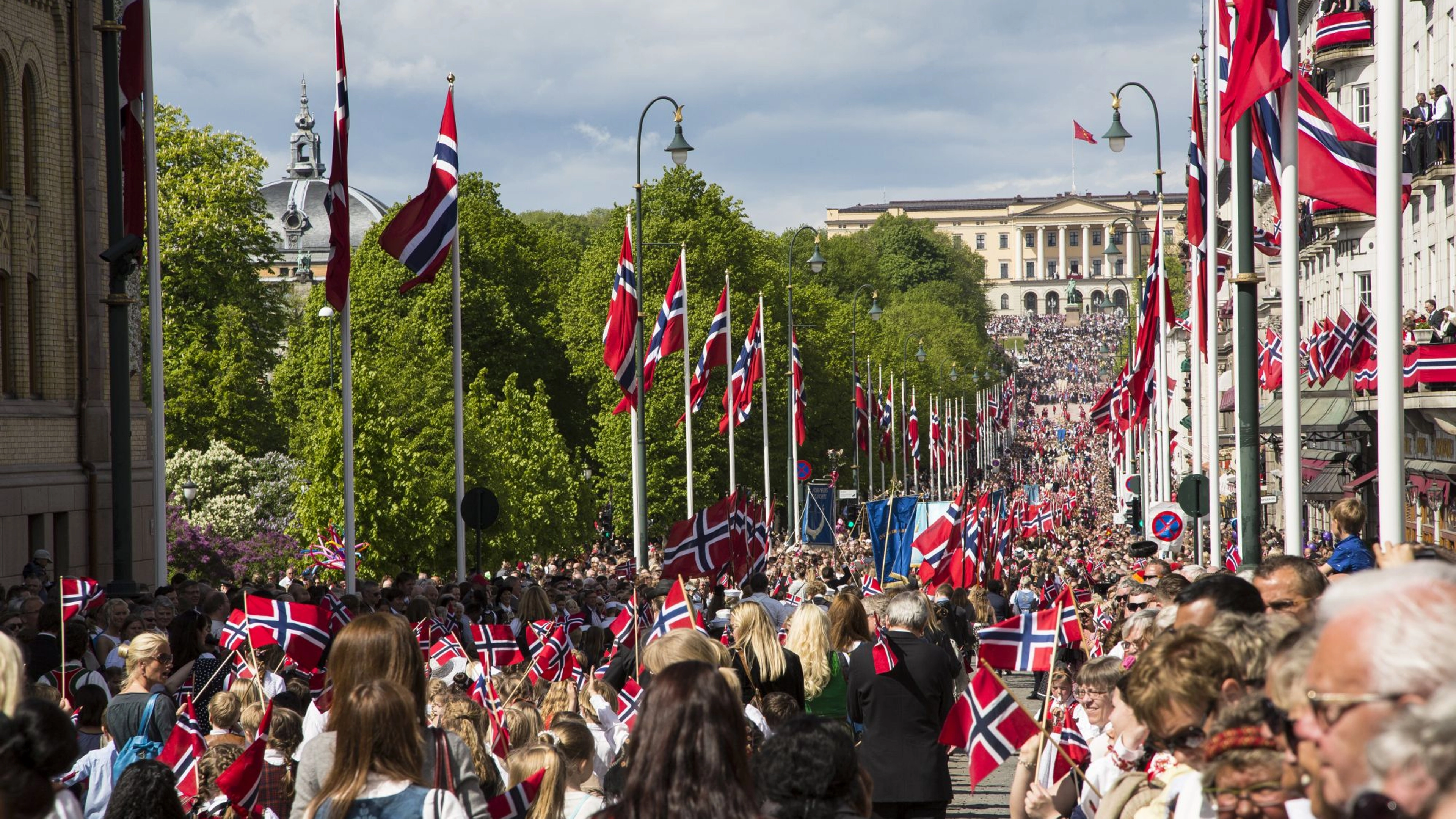 Constitunional day in Oslo - Norway