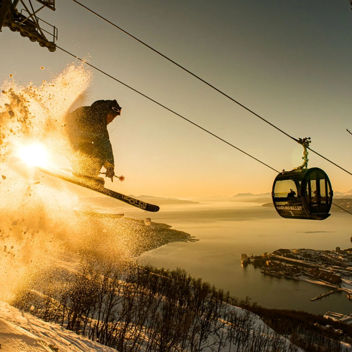Narvikfjellet Ski resort - Narvik, Norway