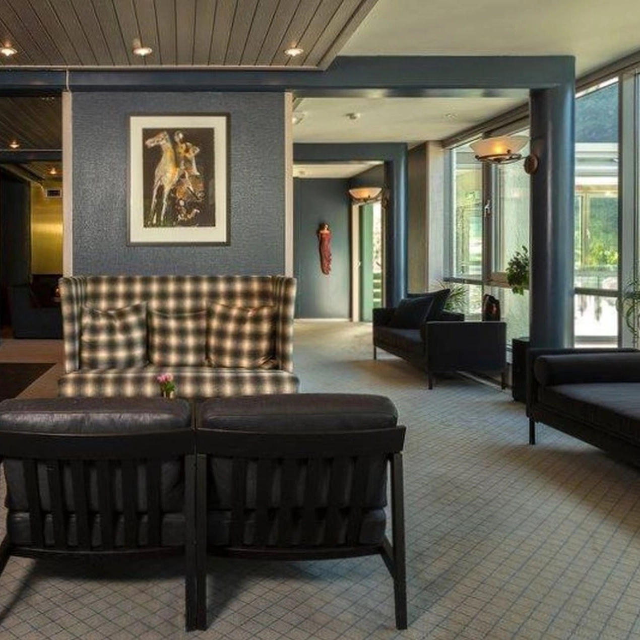 Die Lobby im Havila Hotel Geiranger - Geiranger, Norwegen