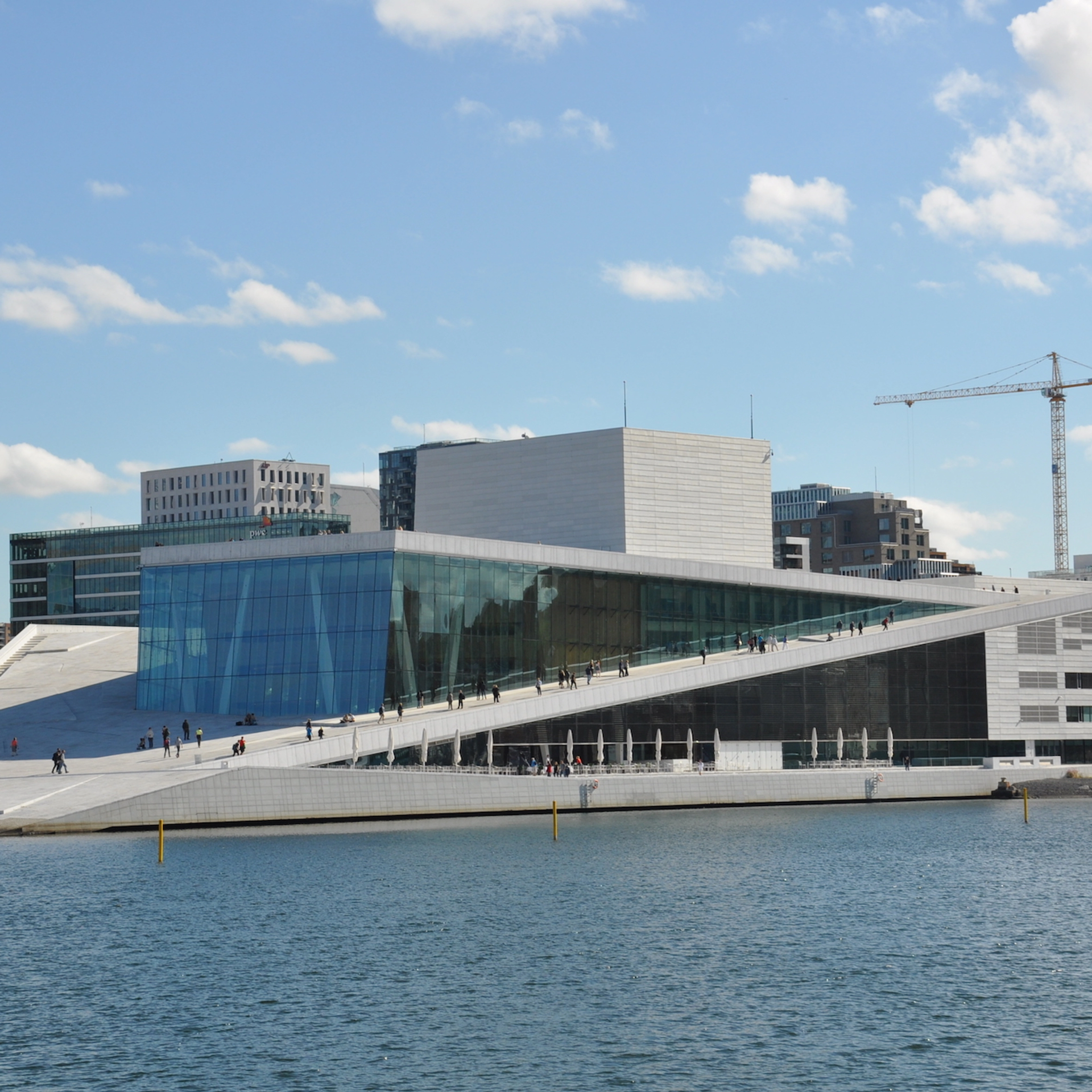 Activities in Oslo - Oslo Discovery bus tour - the opera house in Oslo, Norway