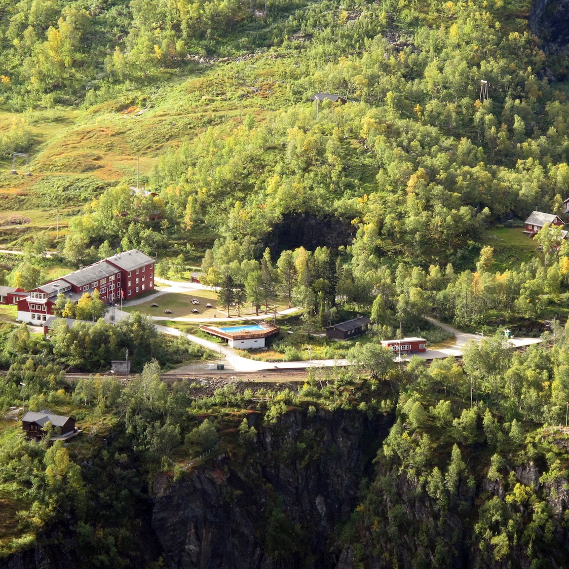 Vatnahalsen Summer at Vatnahalsen Hotel - Vatnahalsen, Flåmsbana, Norway