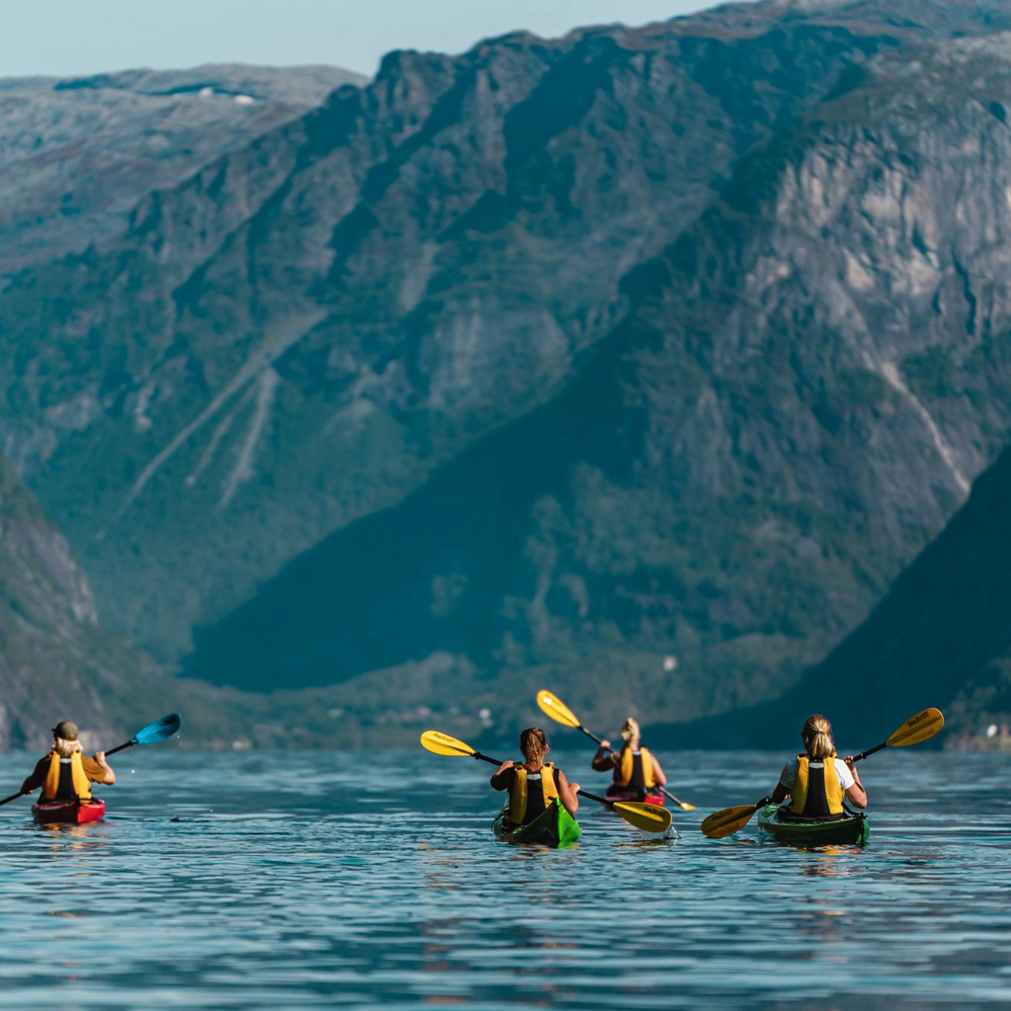Guided kayak trip on the Hardangerfjord from Ulvik- Things to do in Ulvik, Norway