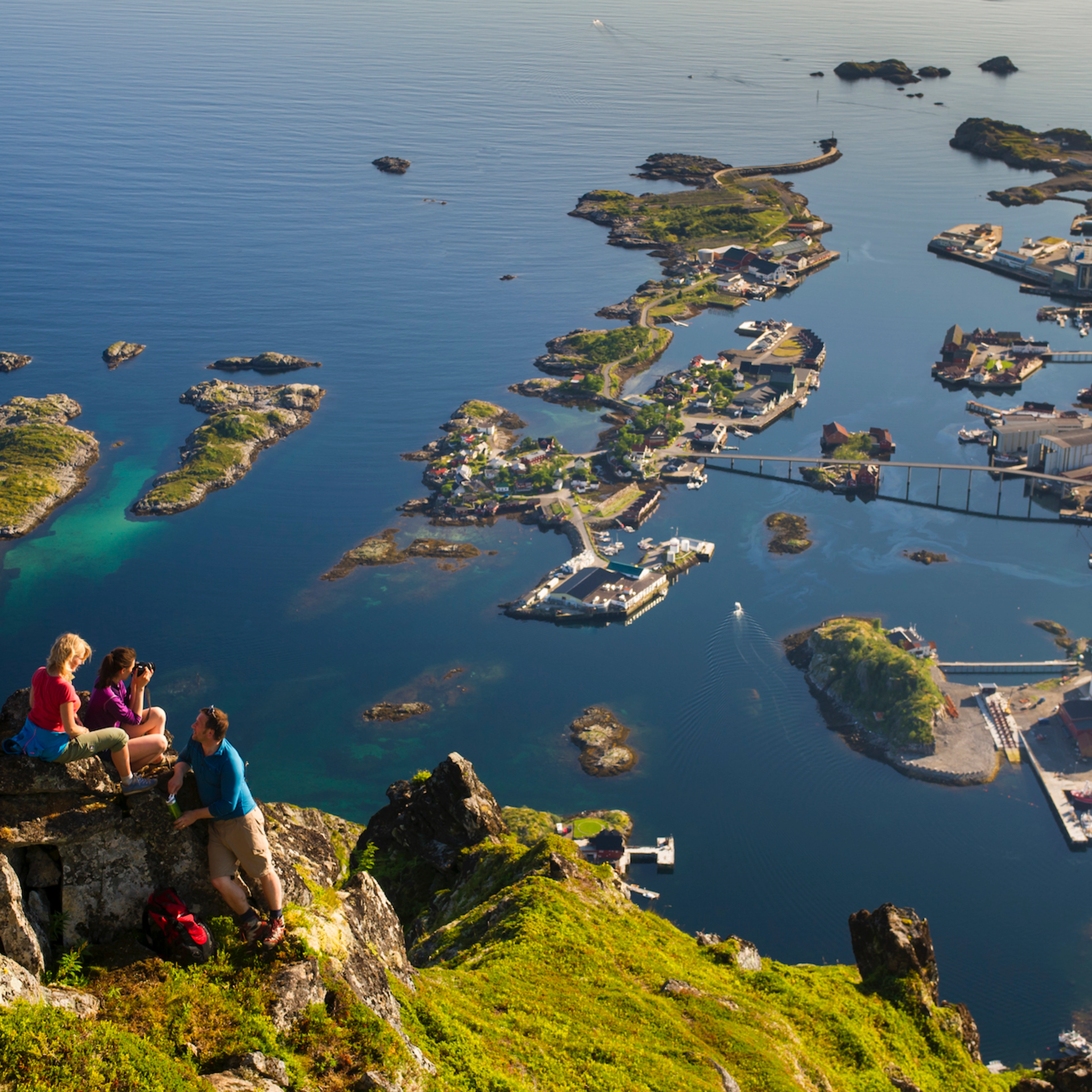 View of Svolvær - Lofoten Island, Norway