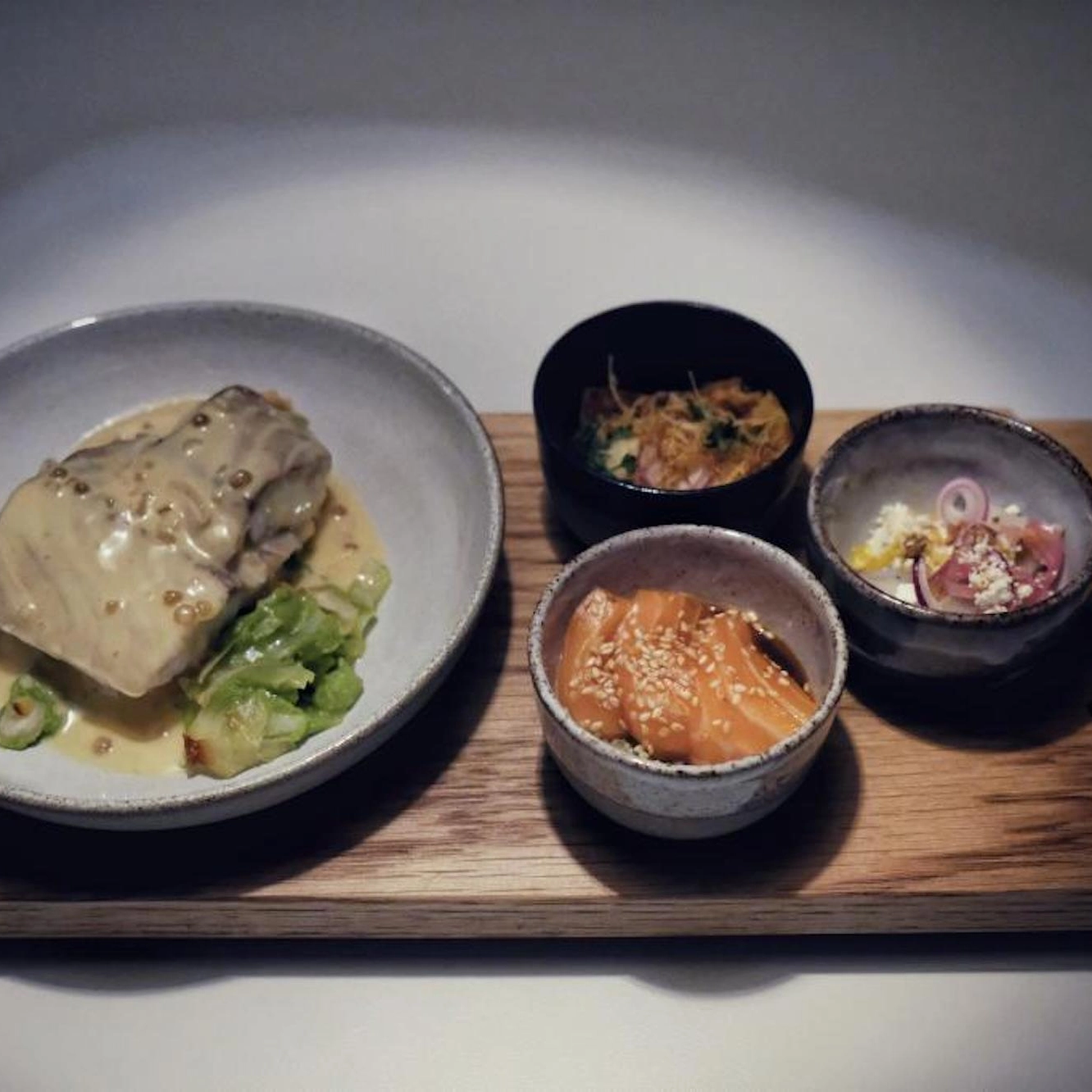 Kulinarisk Nordlyscruise i Tromsø Middagen er servert - Kulinarisk Nordlyscruise fra Tromsø