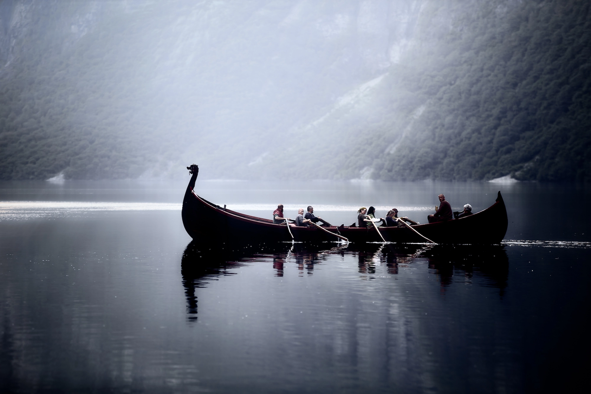 Wikingerschiff - Go Viking mit Fjord Tours - Gudvangen, Norwegen
